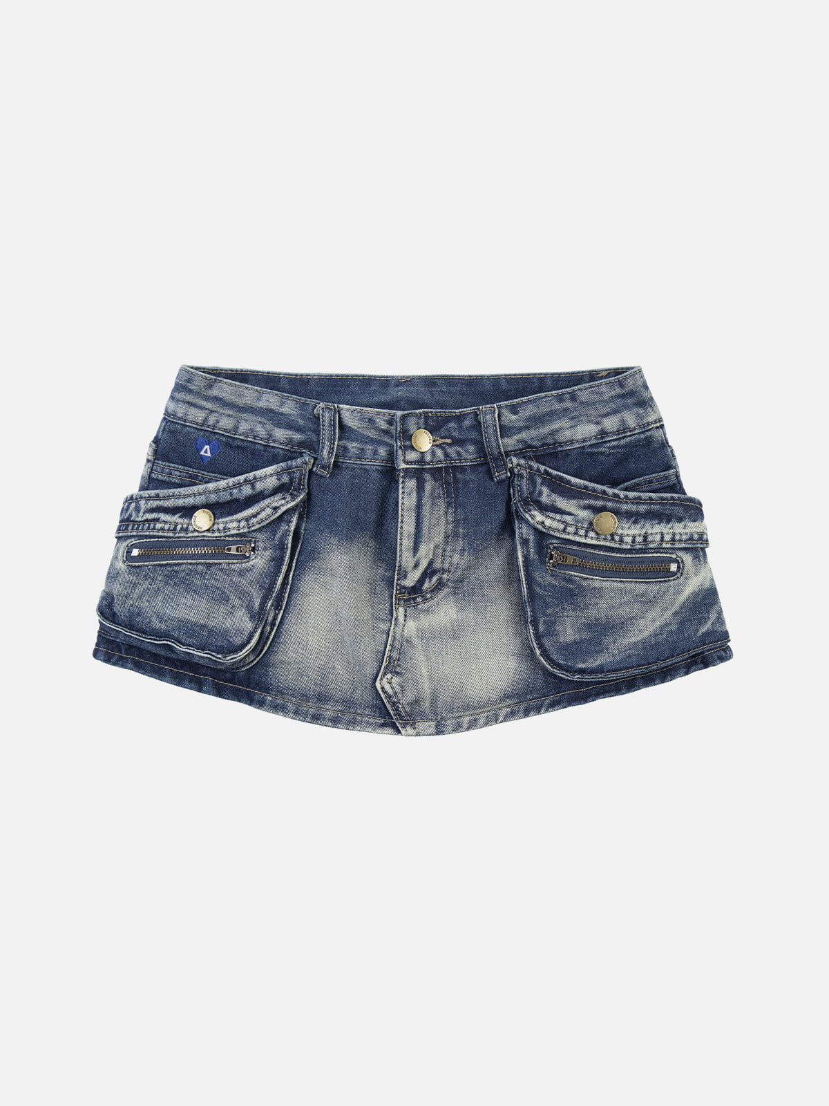 Aelfric Eden Pocket Denim Mini Skirt