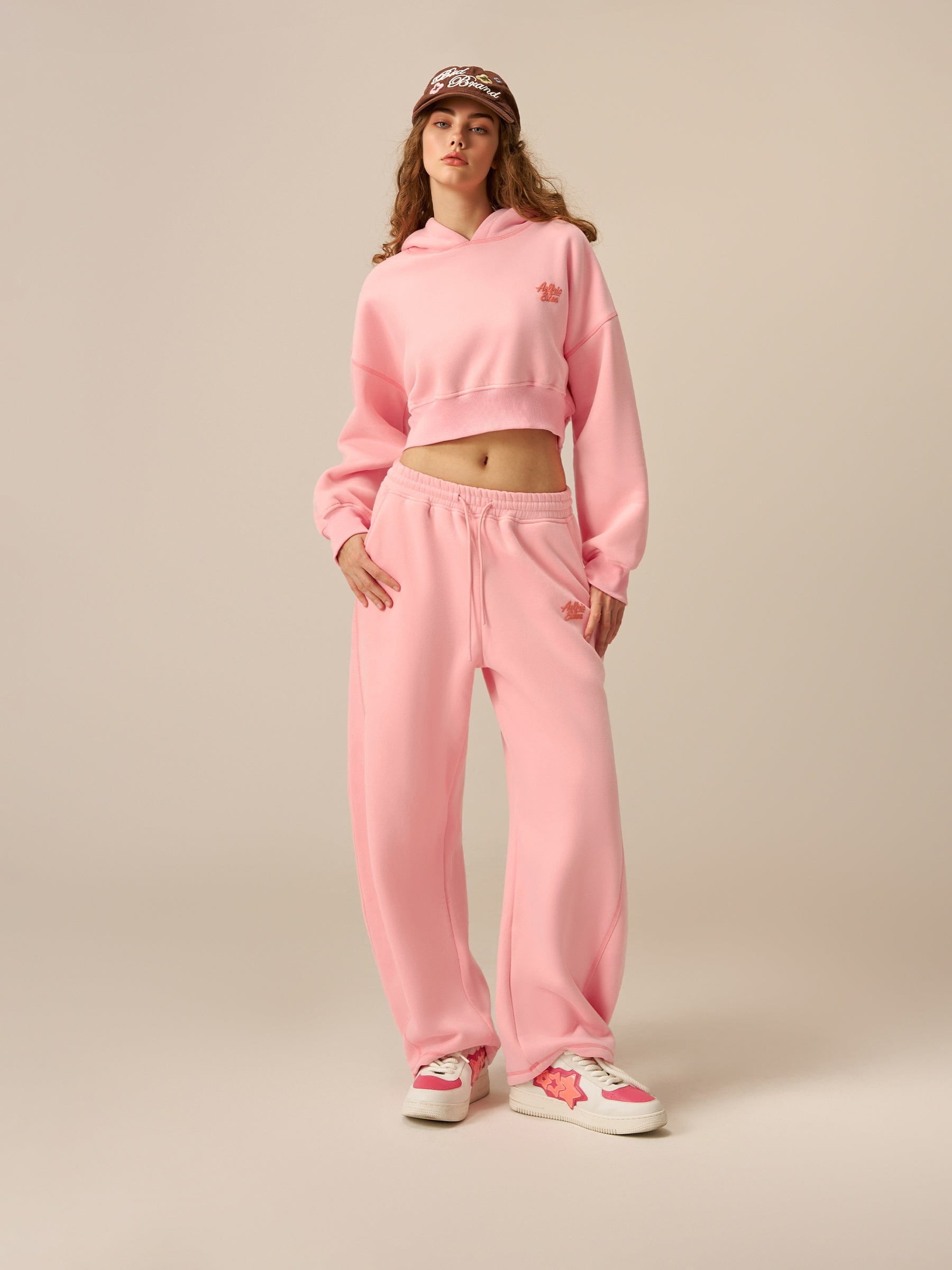 Soufflé Cropped Cloud Hoodie Set