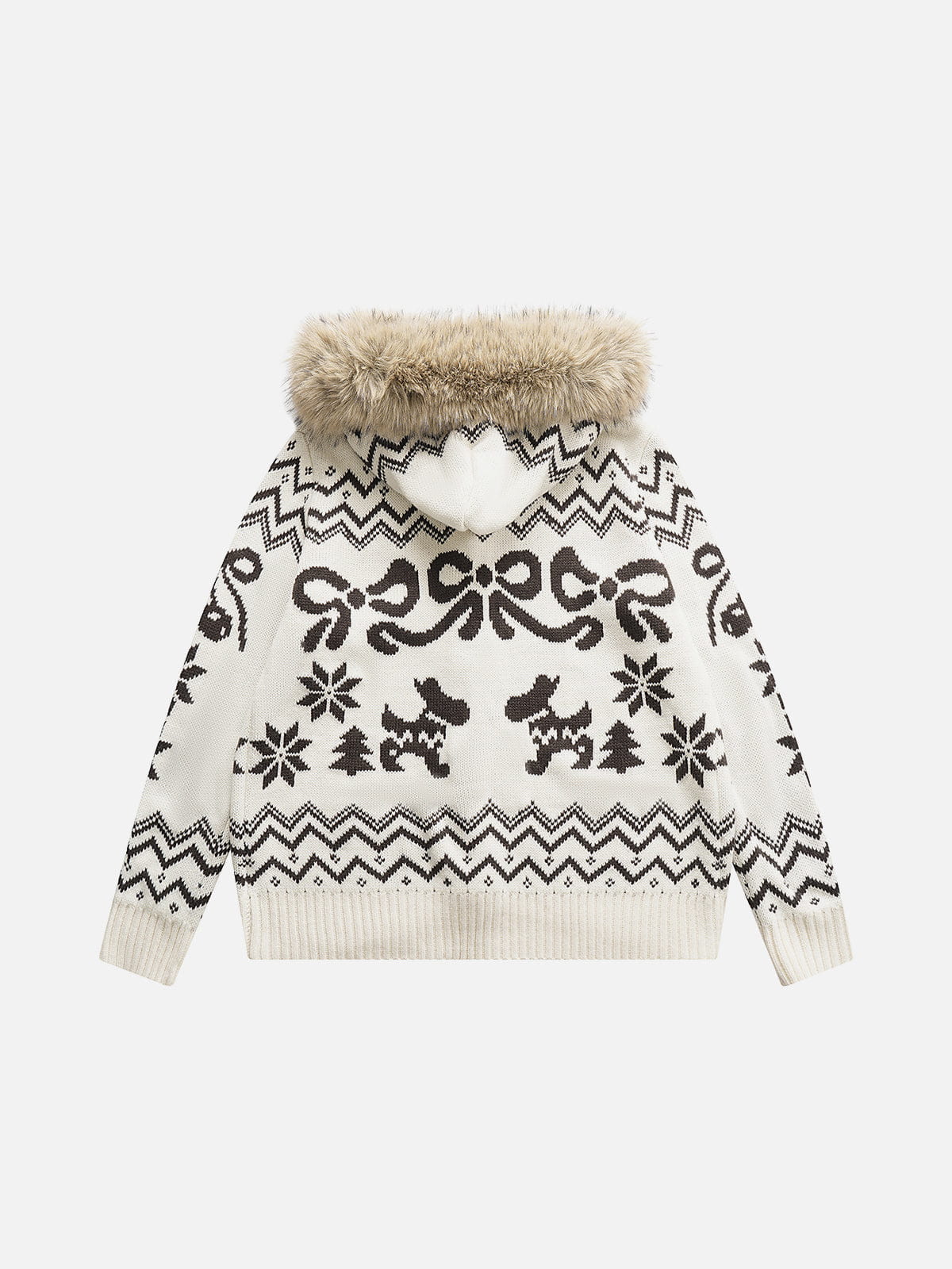 Alternative view of Aelfric Eden Fair Isle Oversized Cardigan