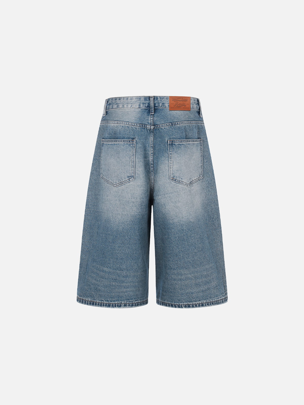 Alternative view of Aelfric Eden Button Fly Longline Jorts