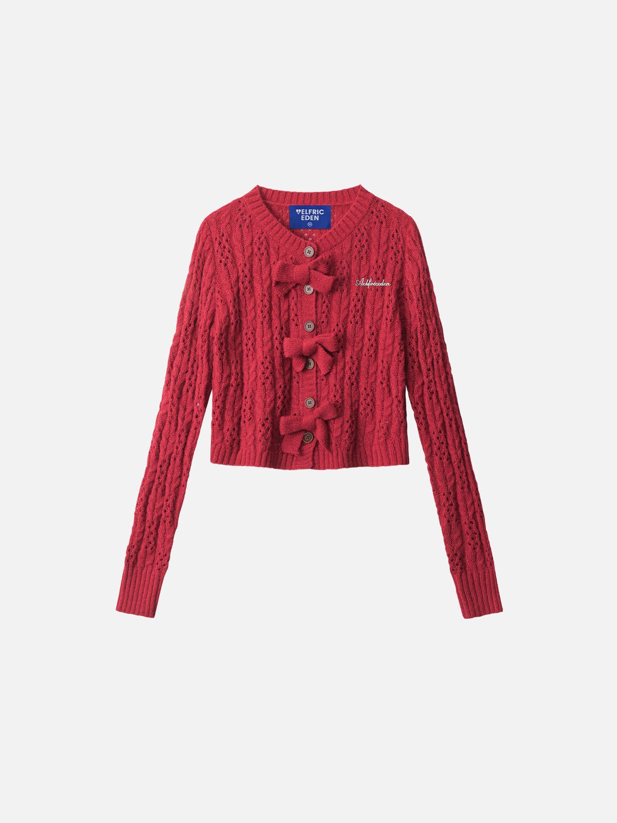 Alternative view of Aelfric Eden Bow Cropped Cardigan