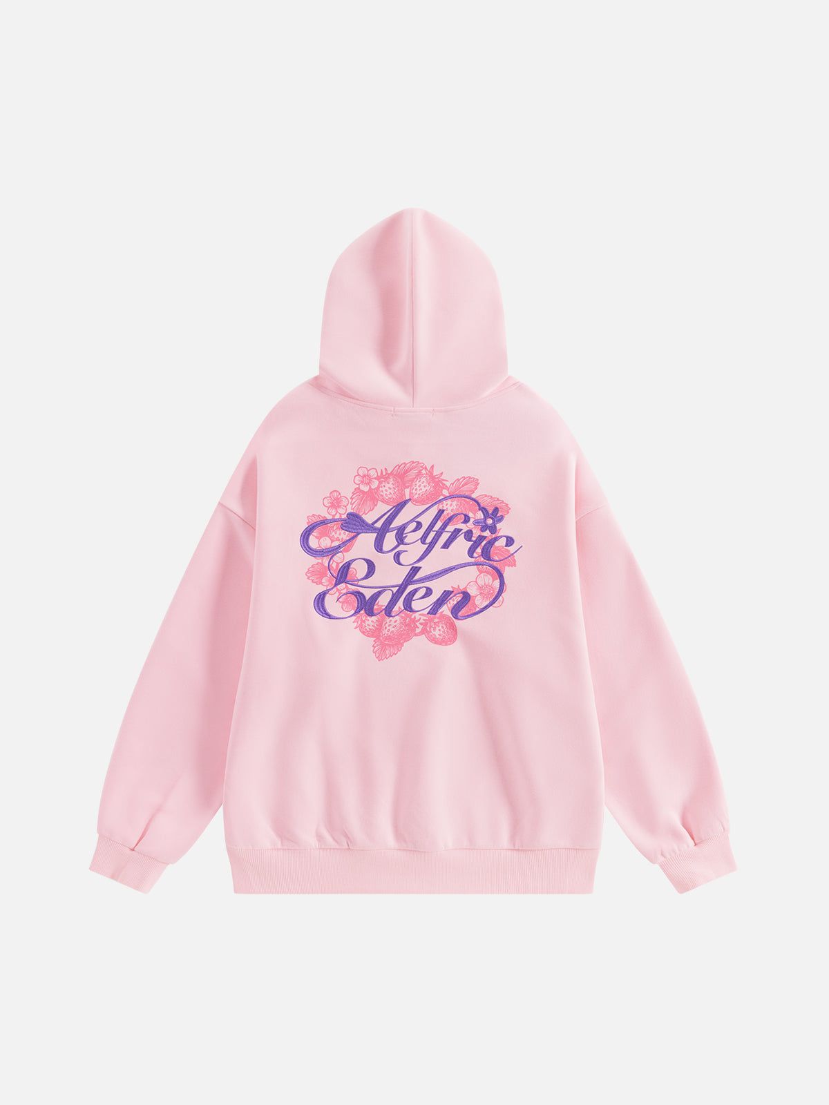 Alternative view of Aelfric Eden Strawberry Floral Pullover Hoodie