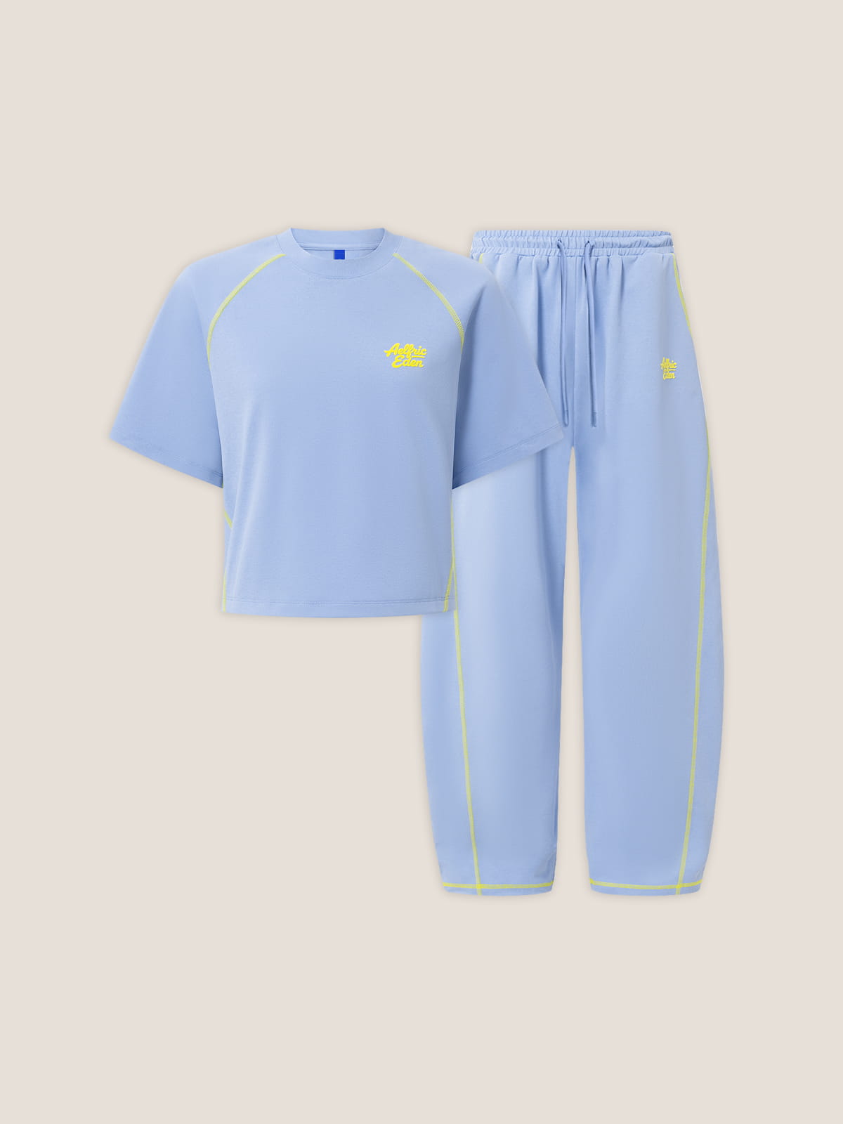 Alternative view of Cloud Cropped Sweat Set