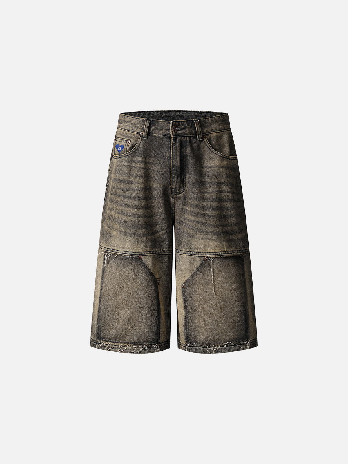 Alternative view of Aelfric Eden Panel Washed Longline Jorts