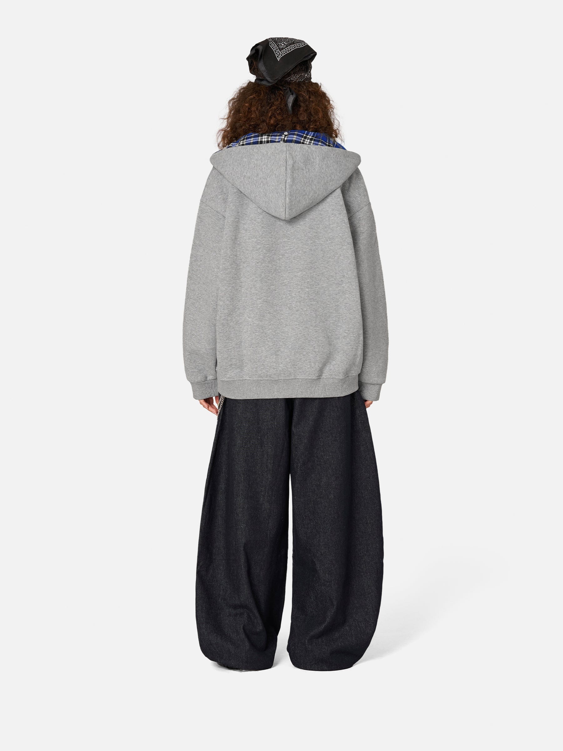 Alternative view of Aelfric Eden Oversized Plaid Hoodie