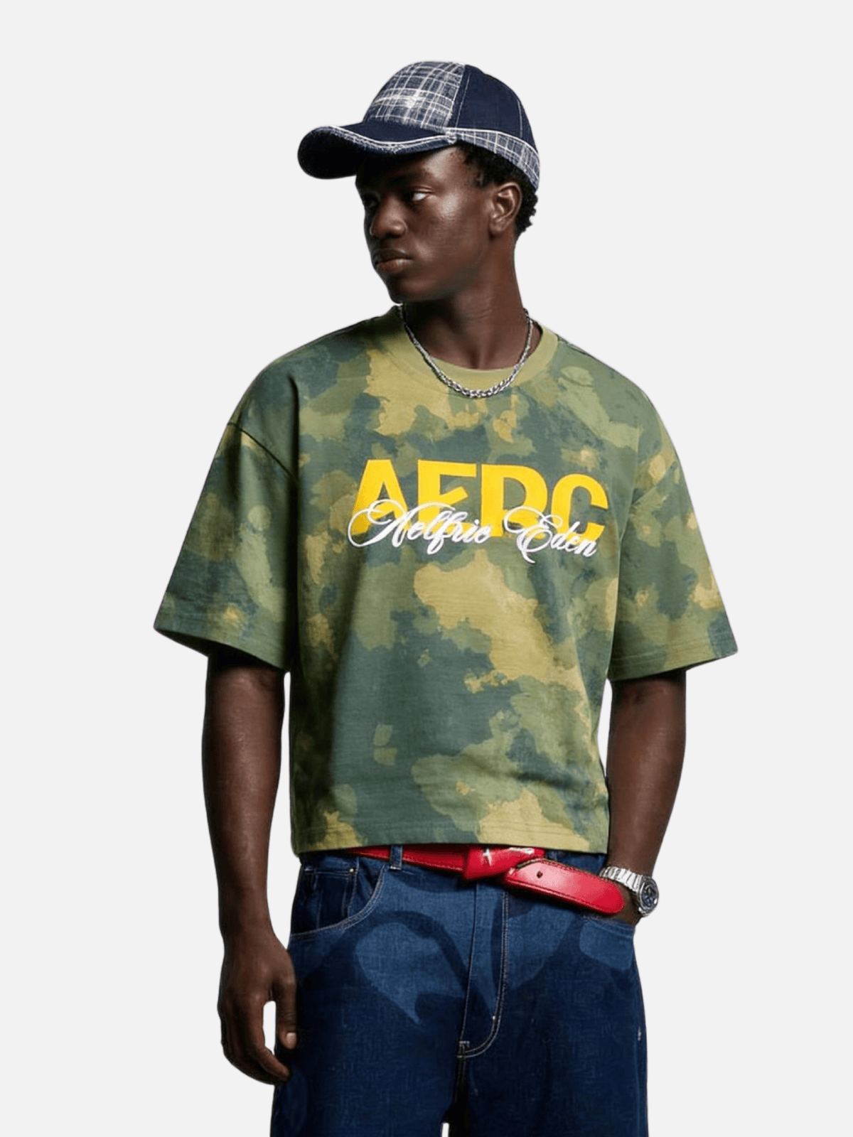 [Pre-Order] Aelfric Eden Boxy Camo Tee