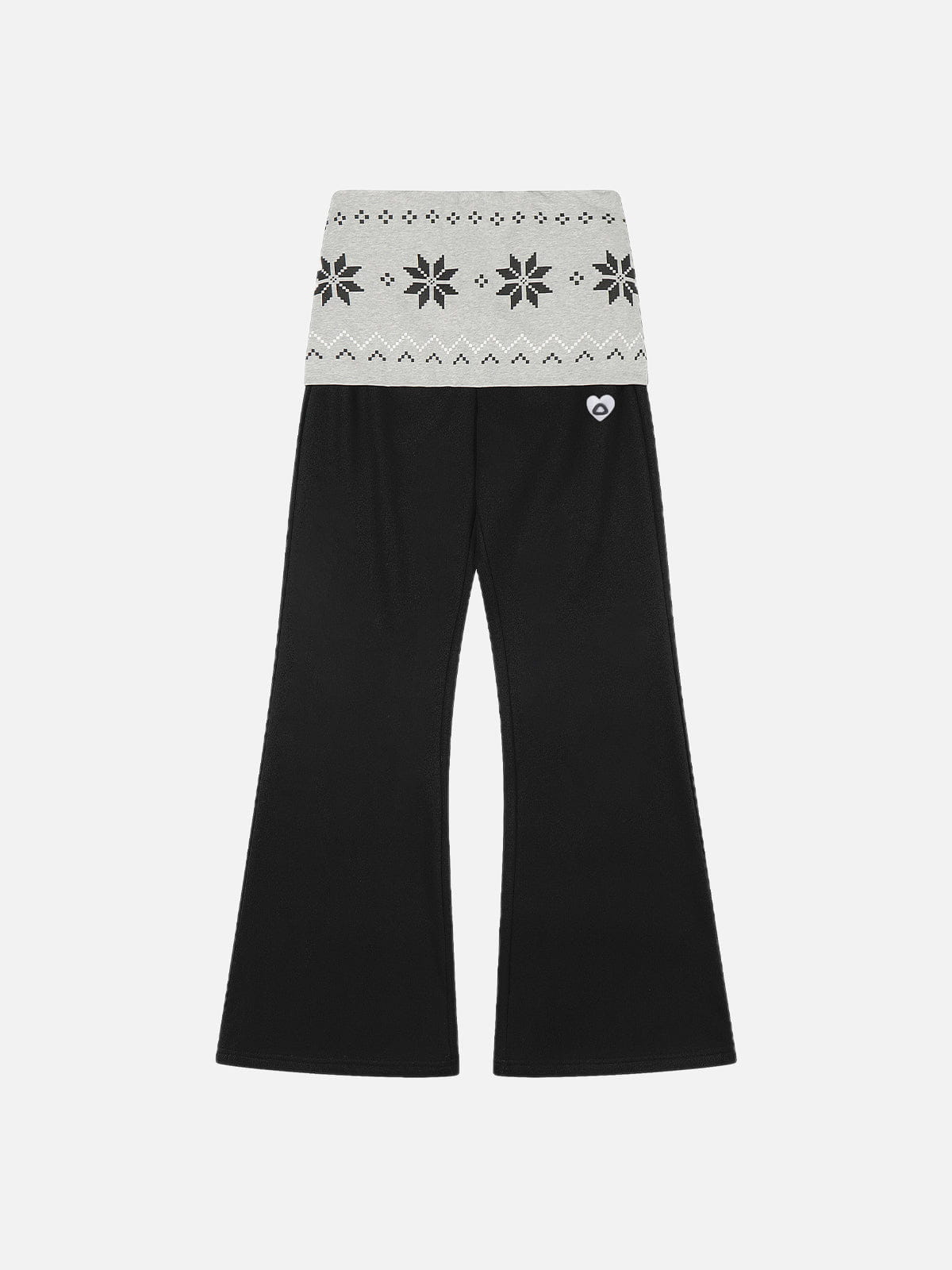 Aelfric Eden Knit Foldover Waist Baggy Sweatpants