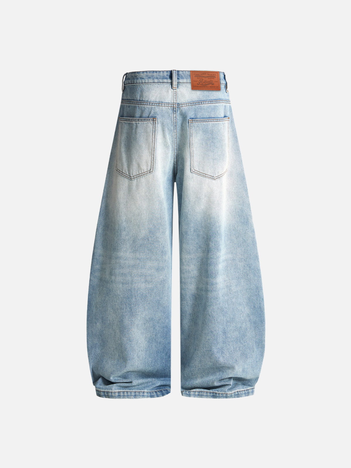 Alternative view of Aelfric Eden Seam Panel Baggy Barrel Jeans
