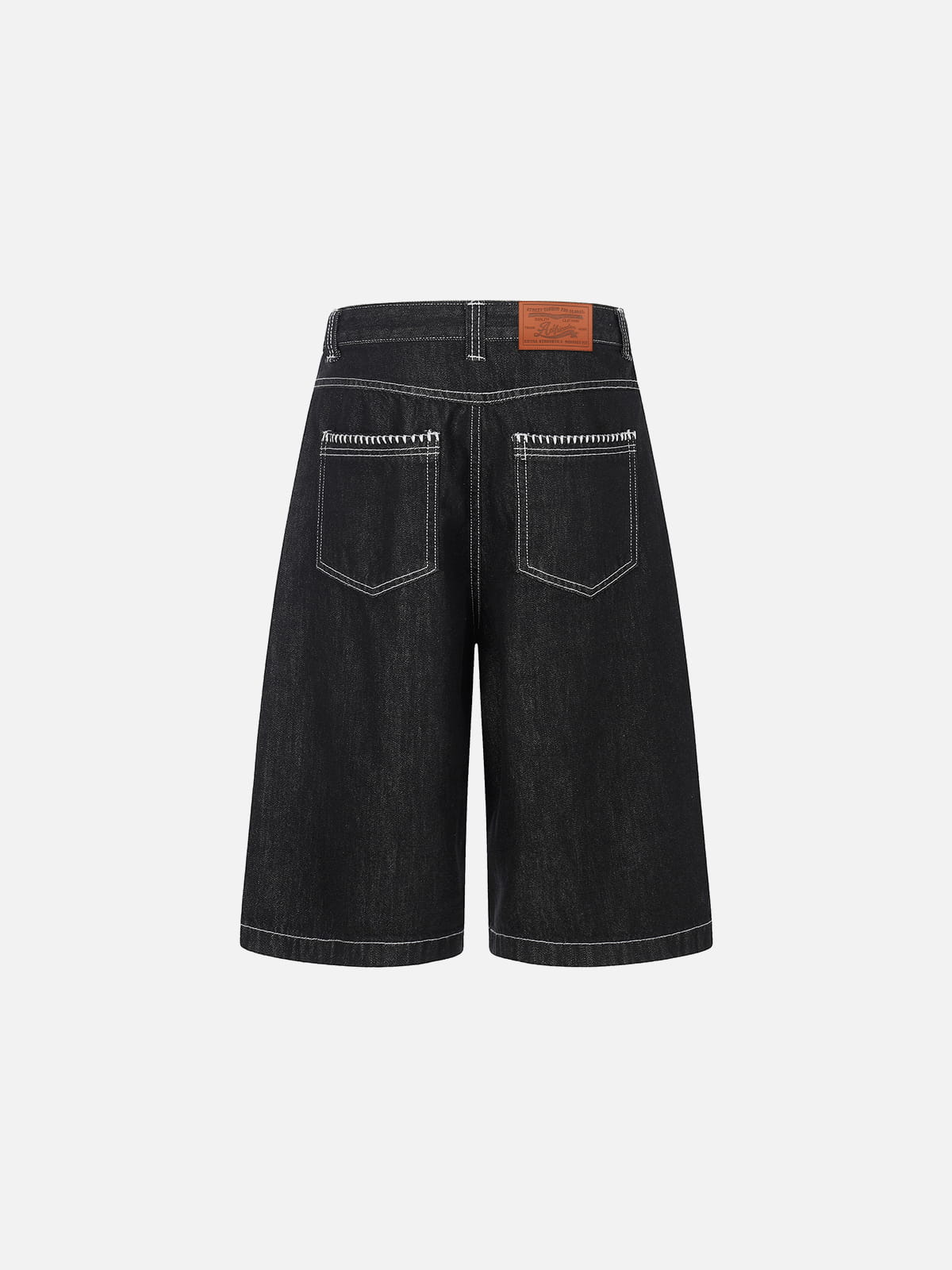Alternative view of Aelfric Eden Button Fly Longline Jorts