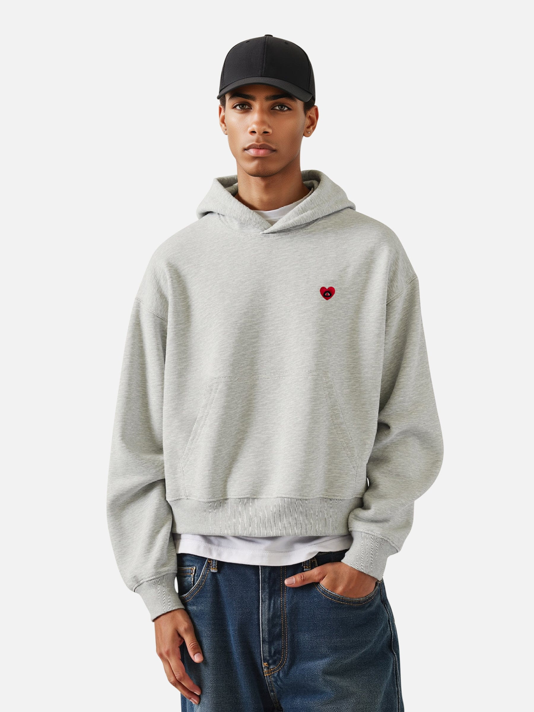 Alternative view of Aelfric Eden Solid Pullover V302 Boxy Hoodie