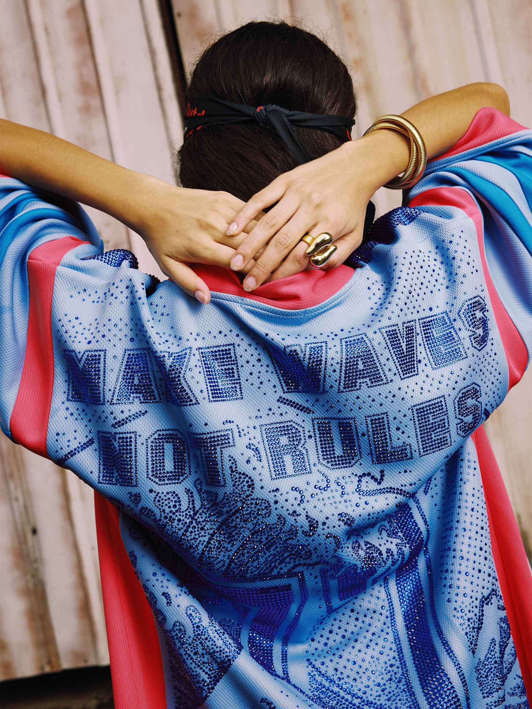 Alternative view of Aelfric Eden Make Waves Rhinestone Robe