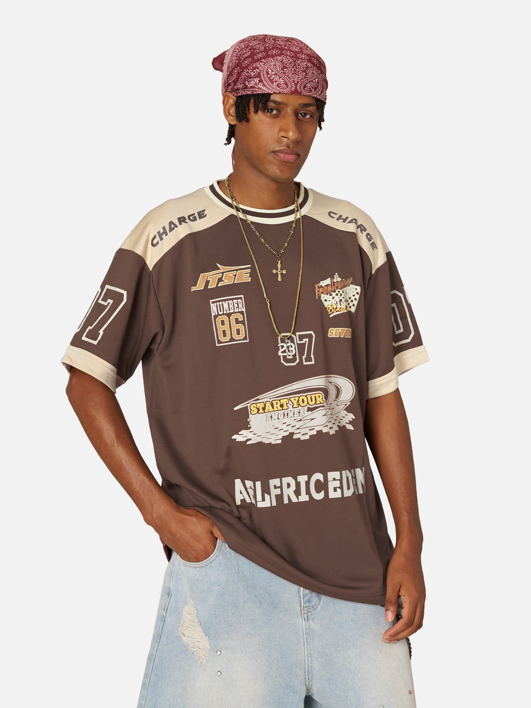 Alternative view of Aelfric Eden Contrast Color Soccer Jersey