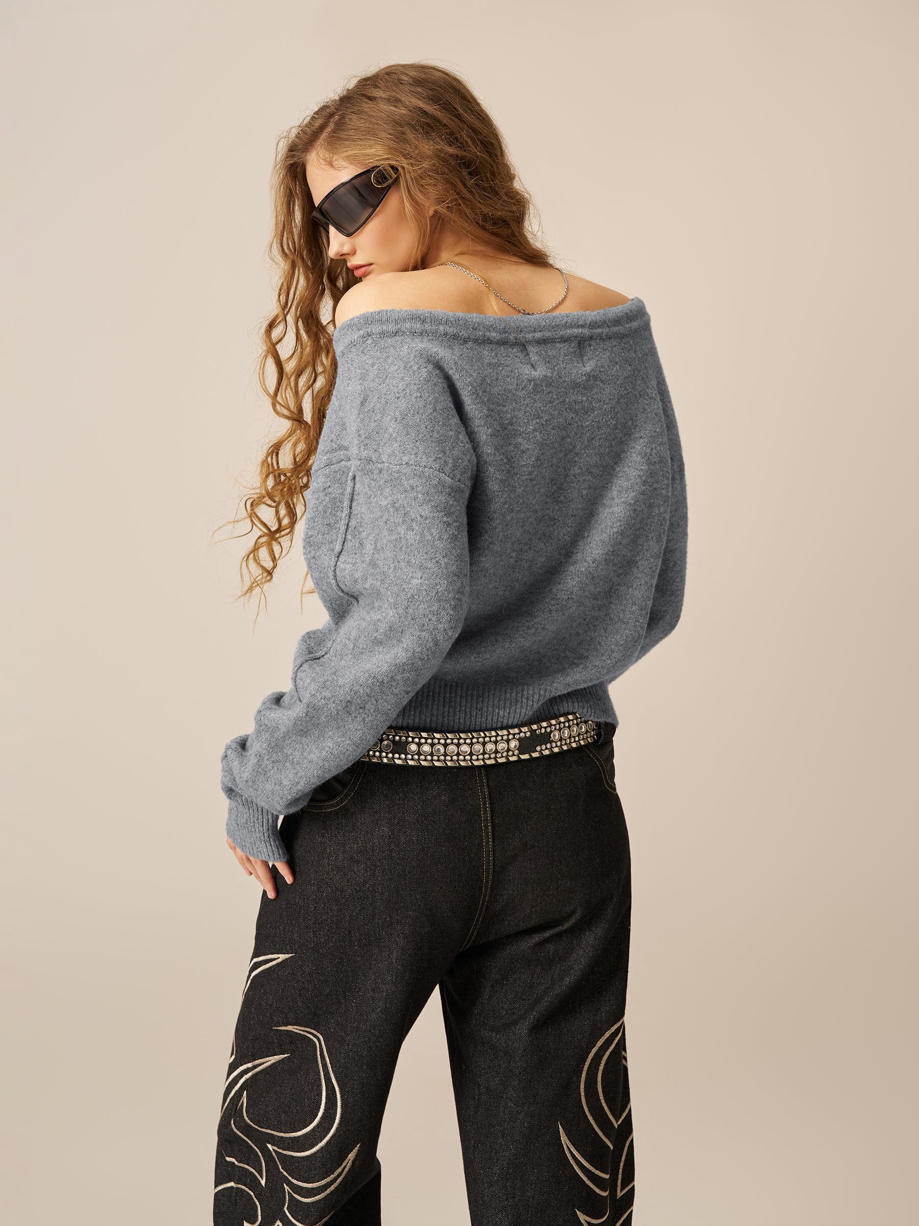 Alternative view of Aelfric Eden Off-The Shoulder Cardigan
