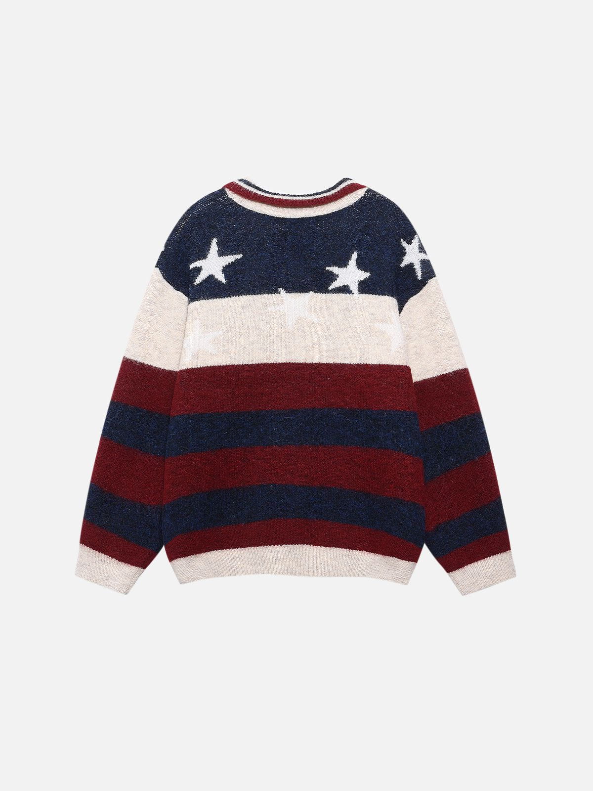 Alternative view of Aelfric Eden Stripe Star 86 Fold-Over Sweater