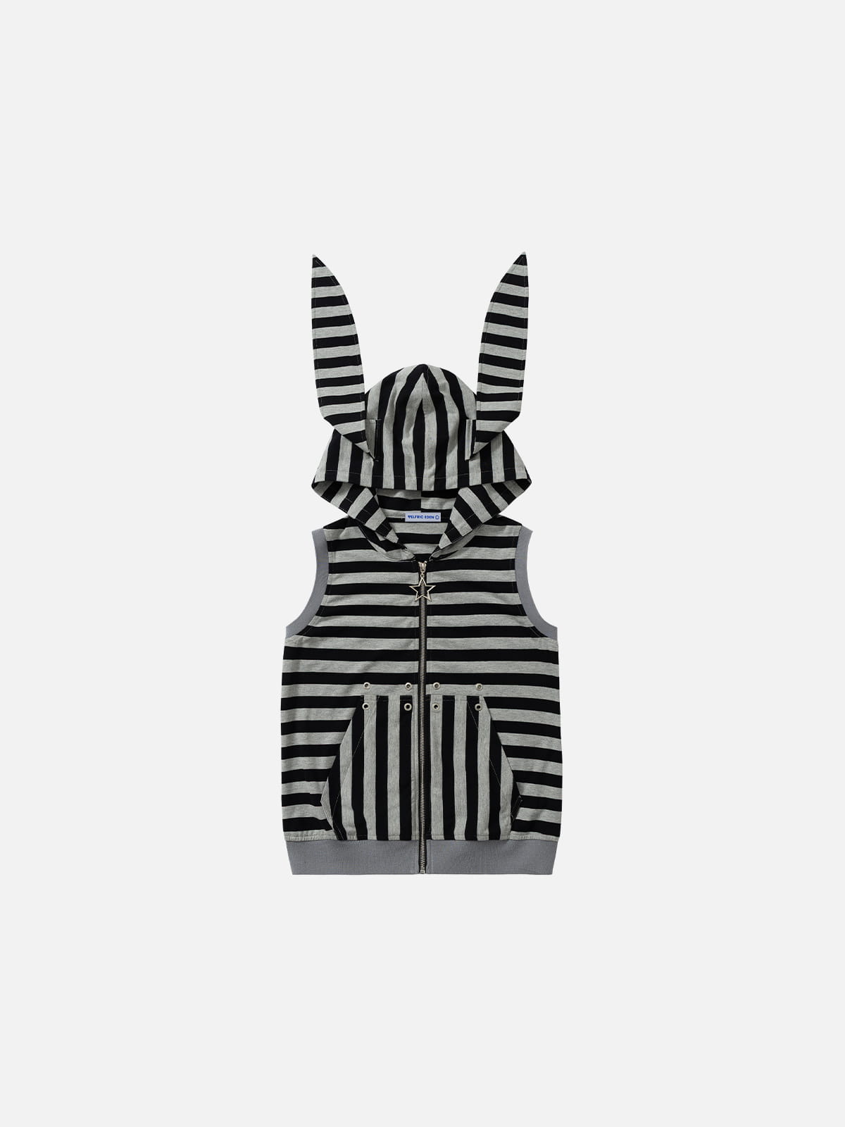 Aelfric Eden Boxy Striped Bunny Ear Tank Top