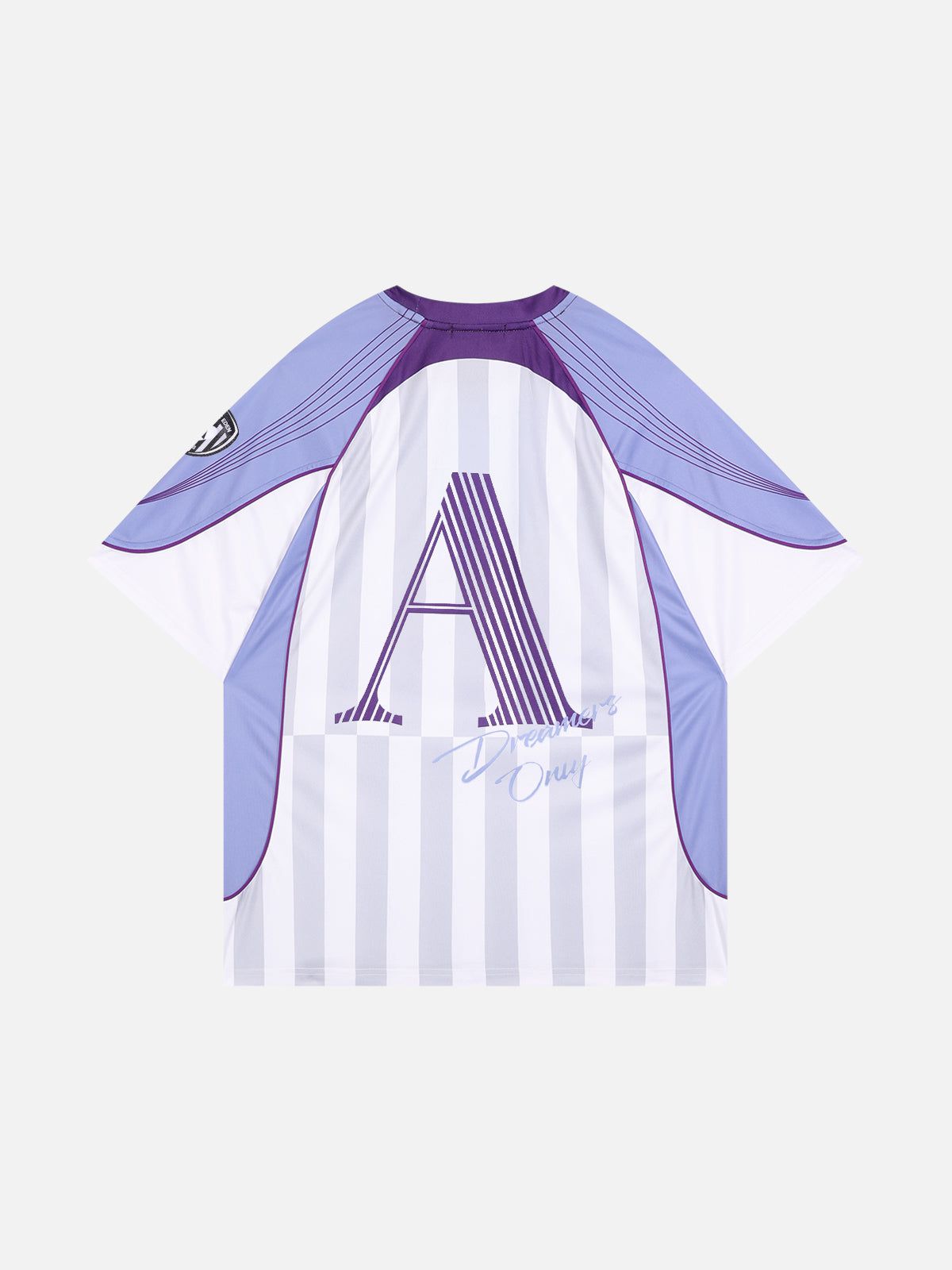 Alternative view of Aelfric Eden Color Blocking Stripe Soccer Jersey