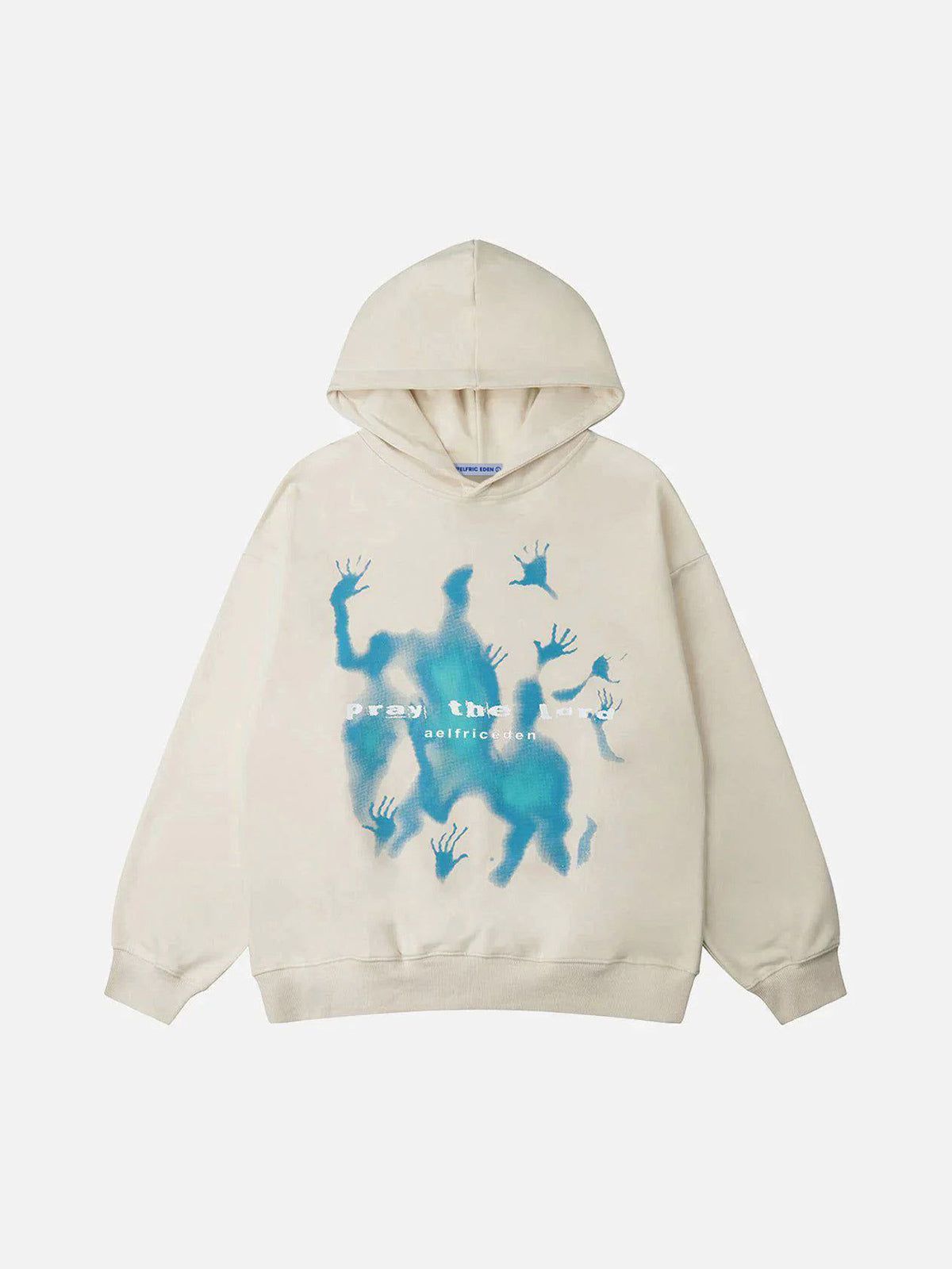 Alternative view of Aelfric Eden Abstraction Shadow Graphic Hoodie