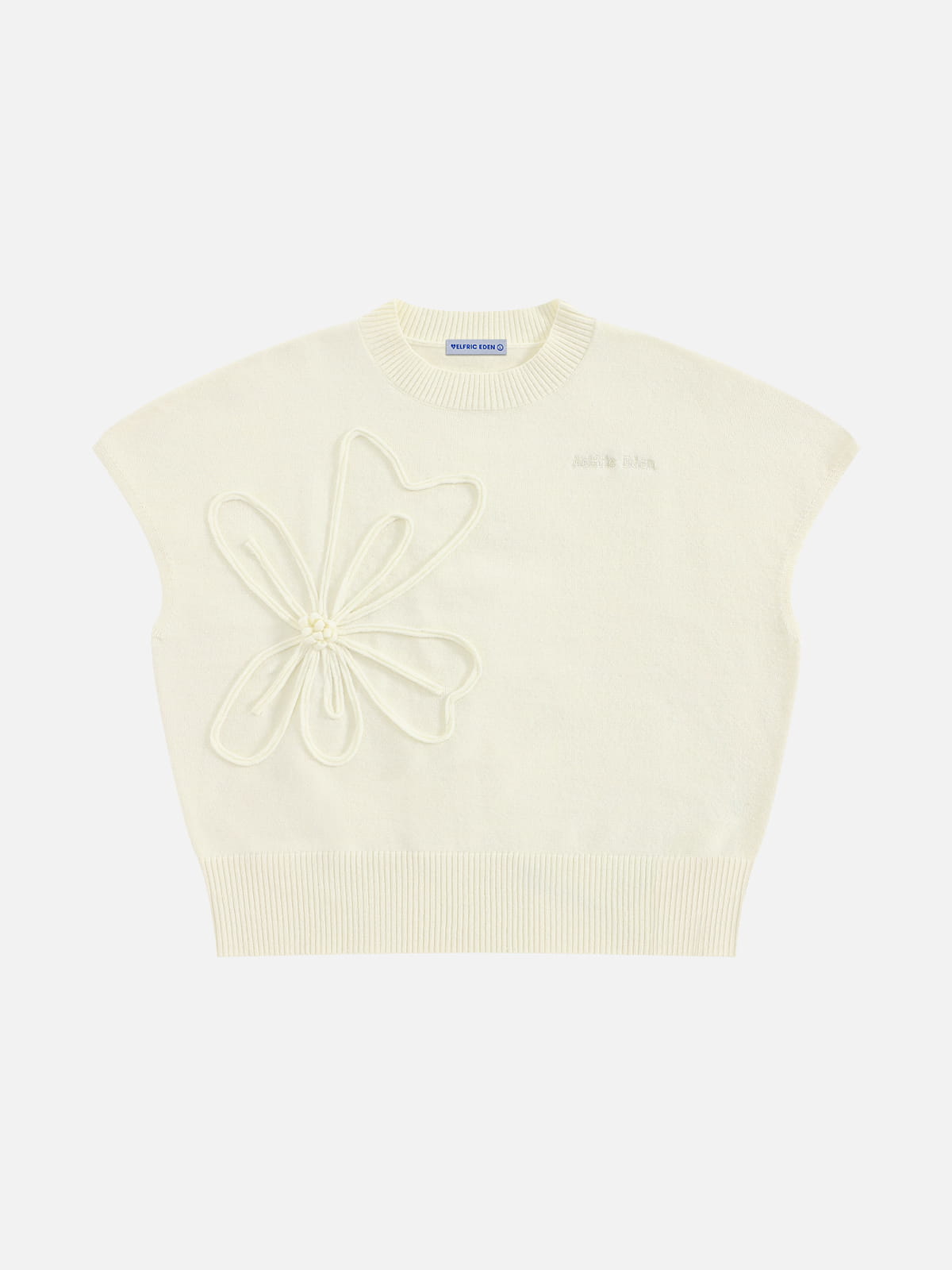 Aelfric Eden Boxy Flower Knit Tee