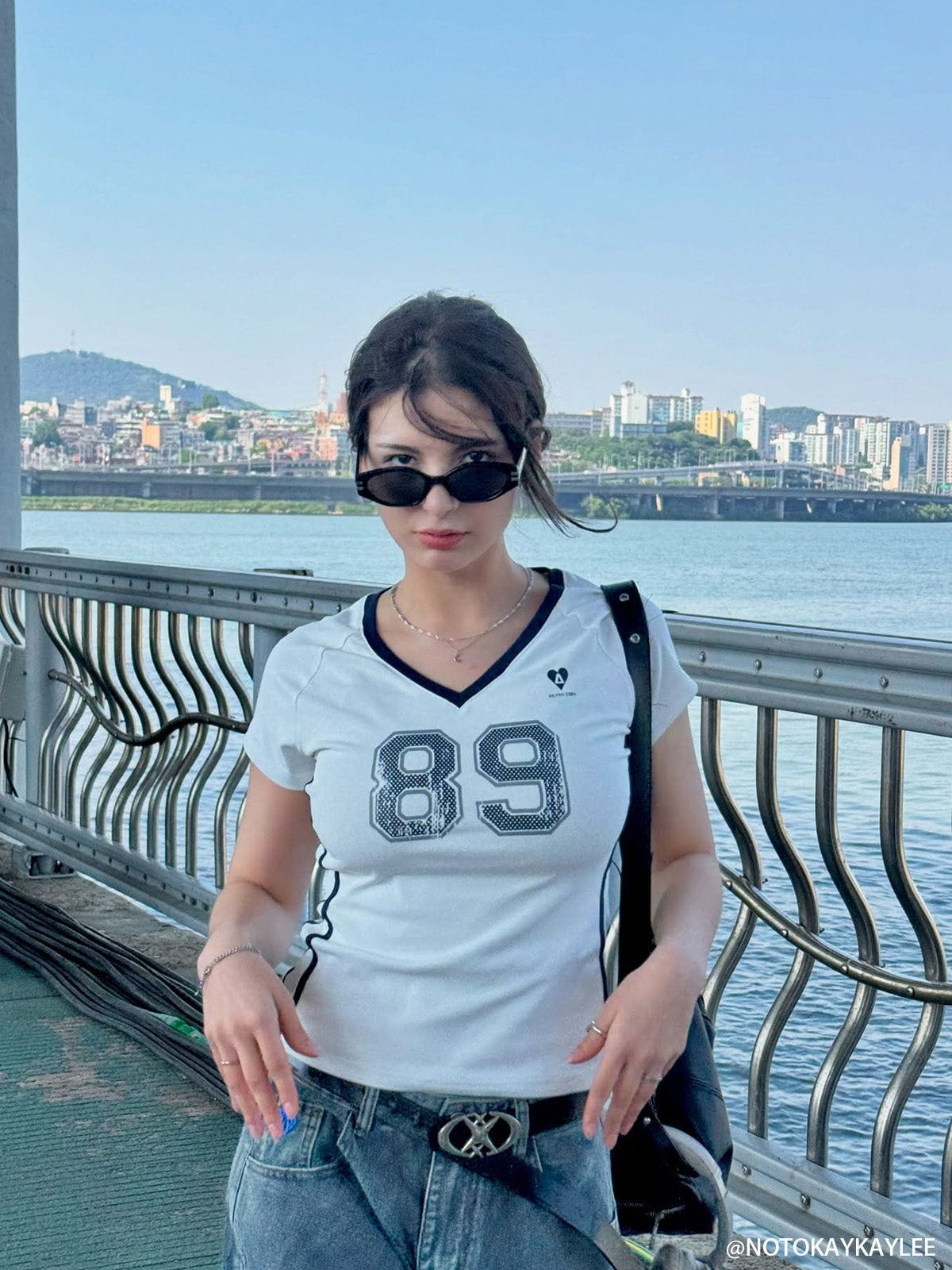 Alternative view of Aelfric Eden 89 V-Neck Sporty Baby Tee