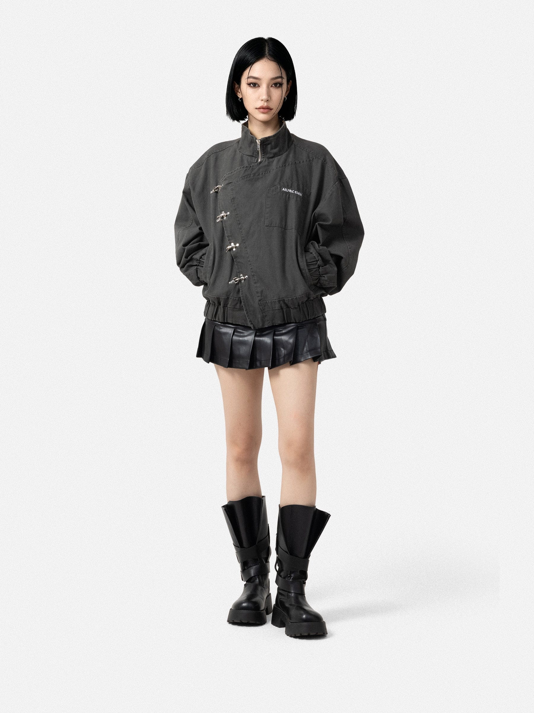 Aelfric Eden Boxy Fireman Clasp Jacket