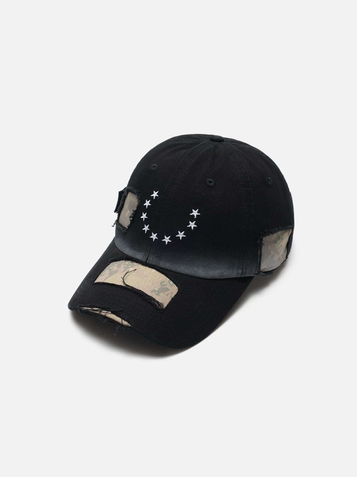 Alternative view of Star Patch Distressed Cap