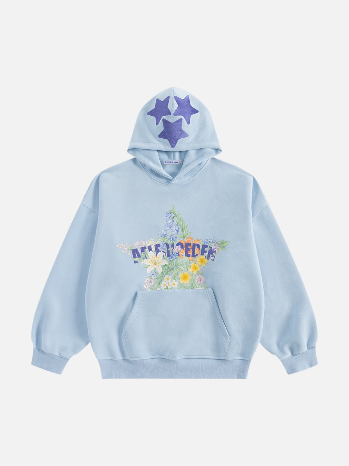 Alternative view of Aelfric Eden Star Floral Graphic Hoodie