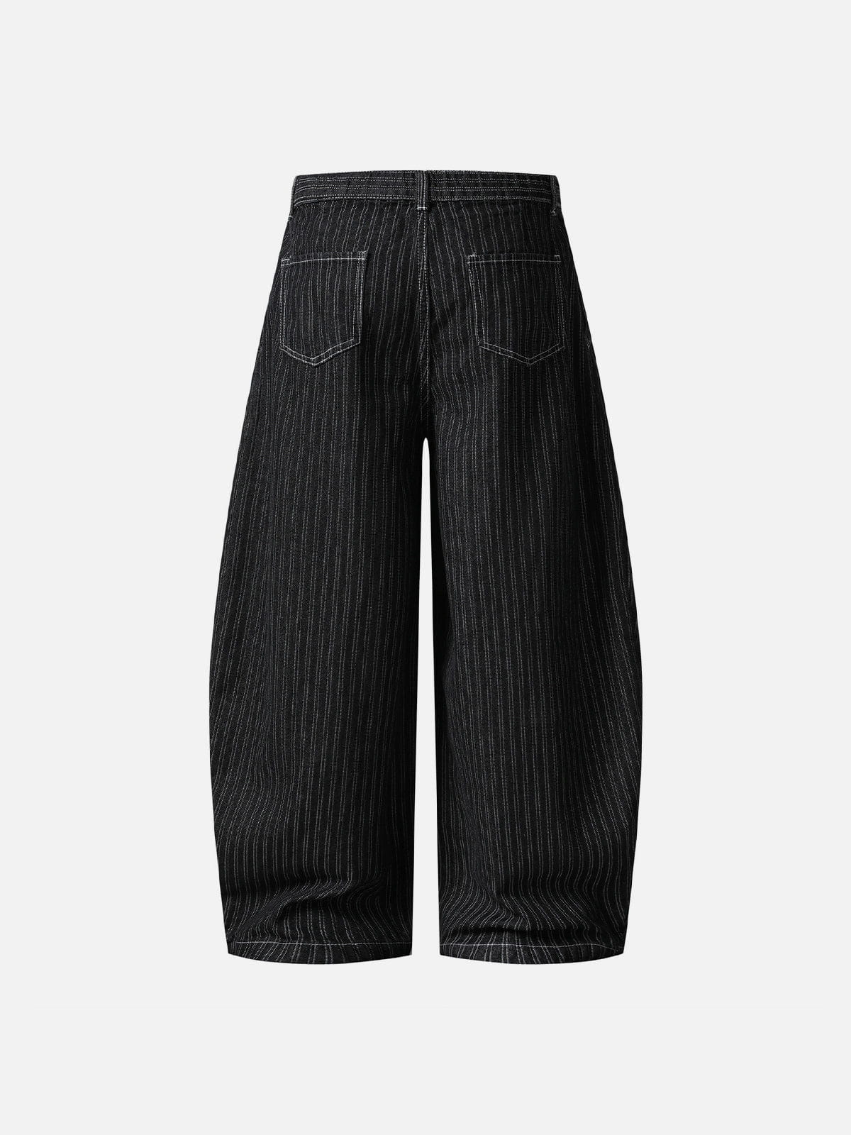 Alternative view of Aelfric Eden Pinstripe Baggy Barrel Jeans