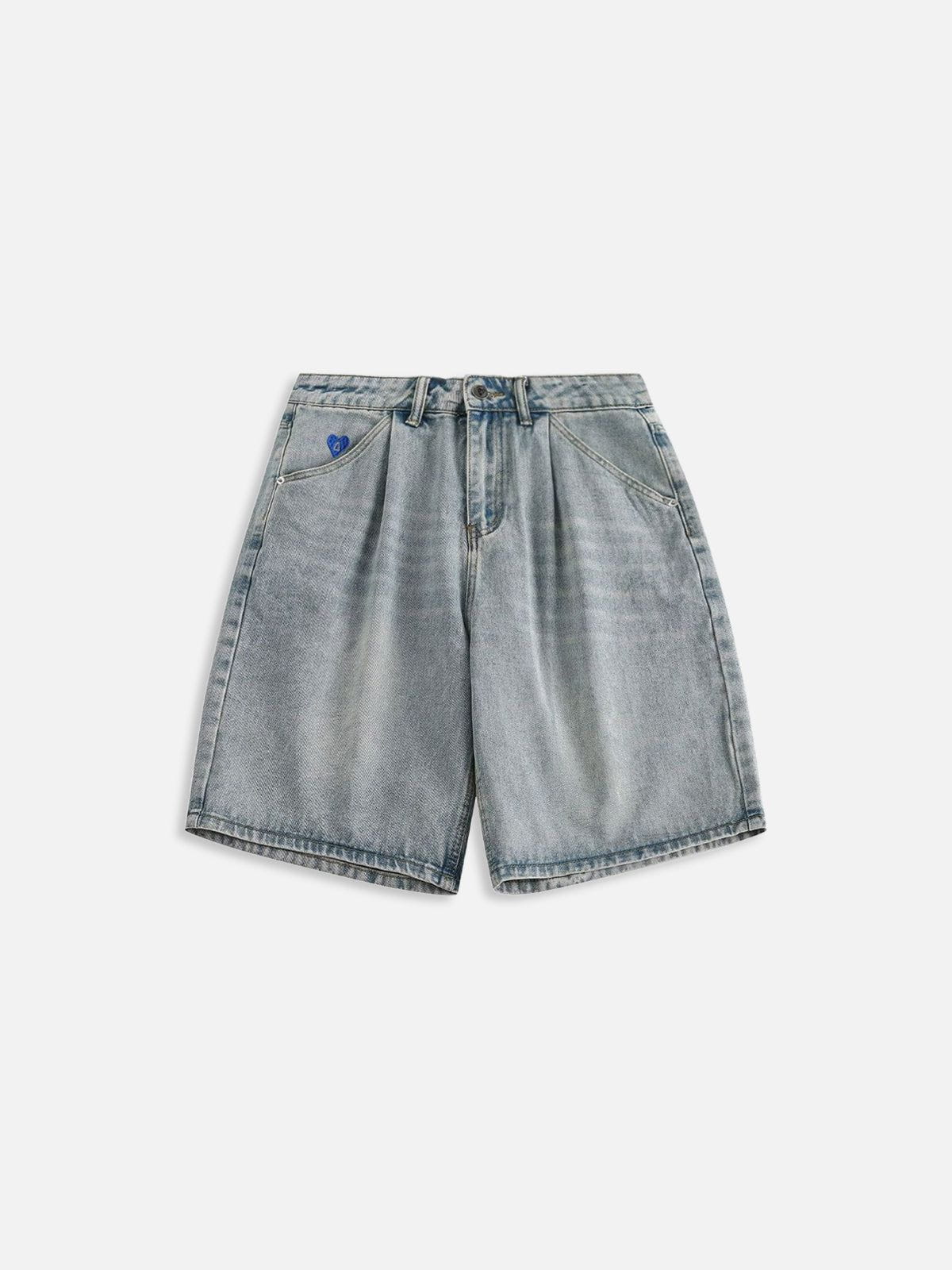 Alternative view of Aelfric Eden Washed Wrinkle Jorts