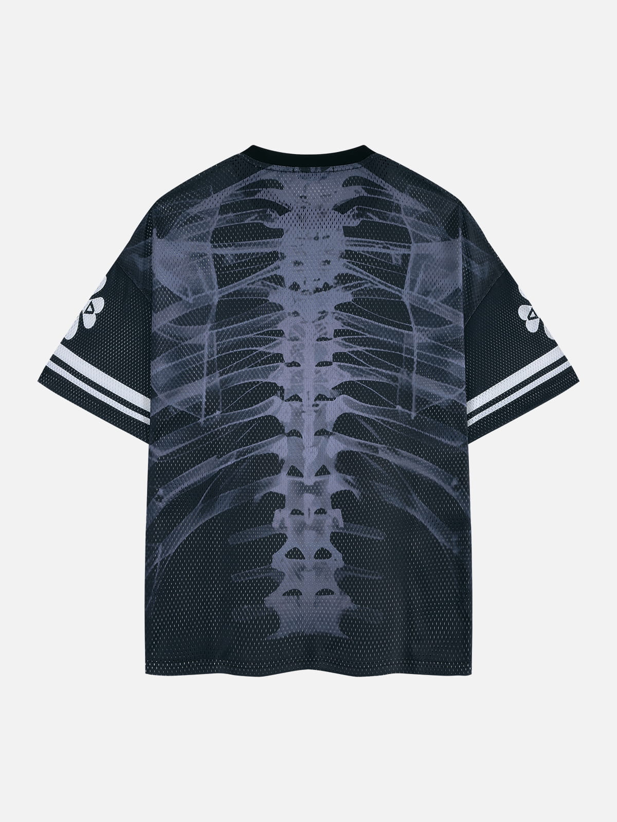 Alternative view of Aelfric Eden Skeleton Mesh Tee
