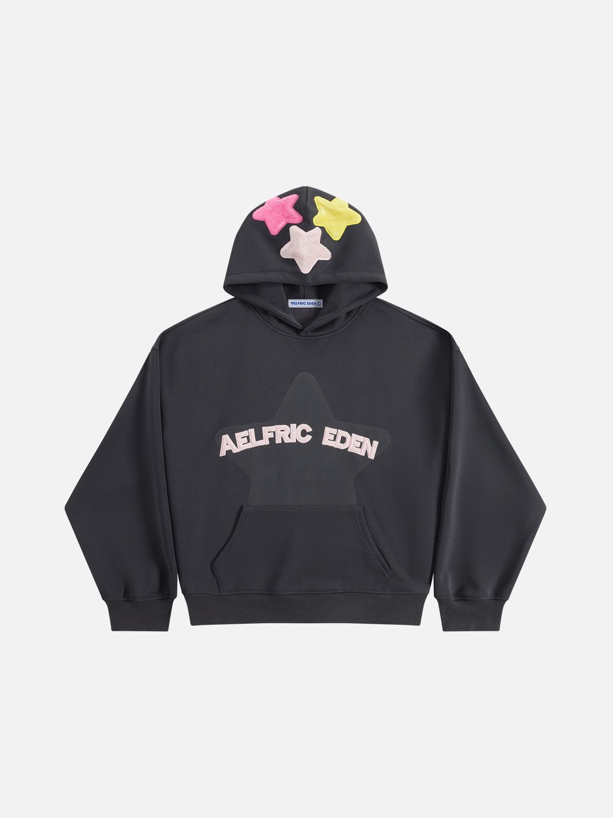 Alternative view of Aelfric Eden Oversized Colorful Eden Star Pullover Hoodie