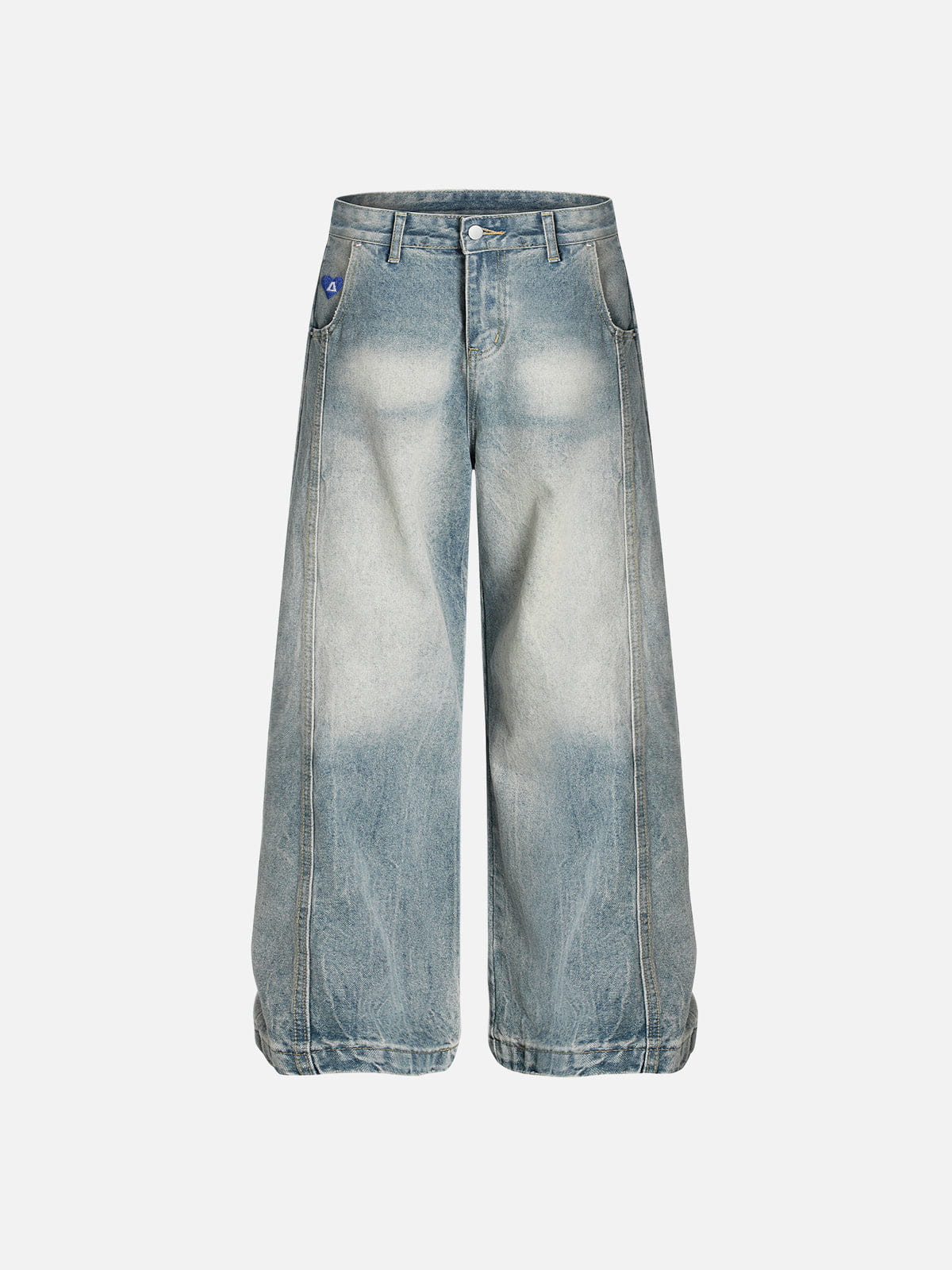 Aelfric Eden Washed Seam Baggy Jeans
