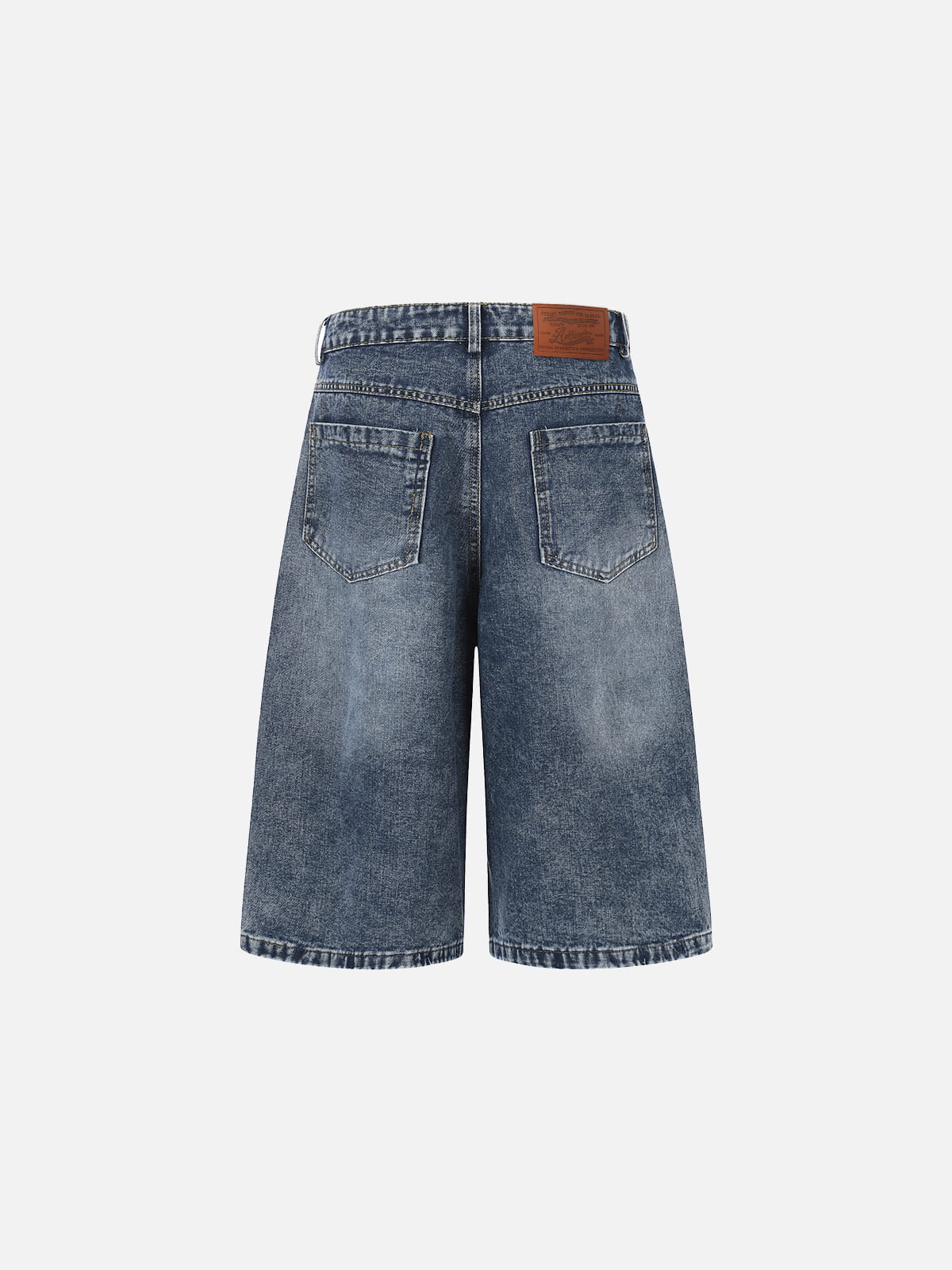 Alternative view of Aelfric Eden Horse Embroidery Longline Jorts
