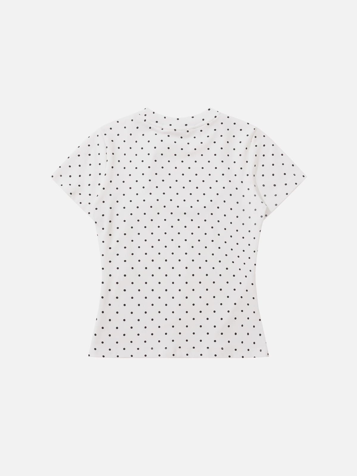 Alternative view of Aelfric Eden Polka Dot Halter Layered Baby Tee