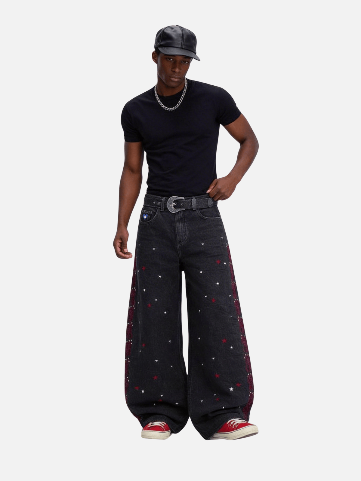 Aelfric Eden Star Panel Baggy Jeans