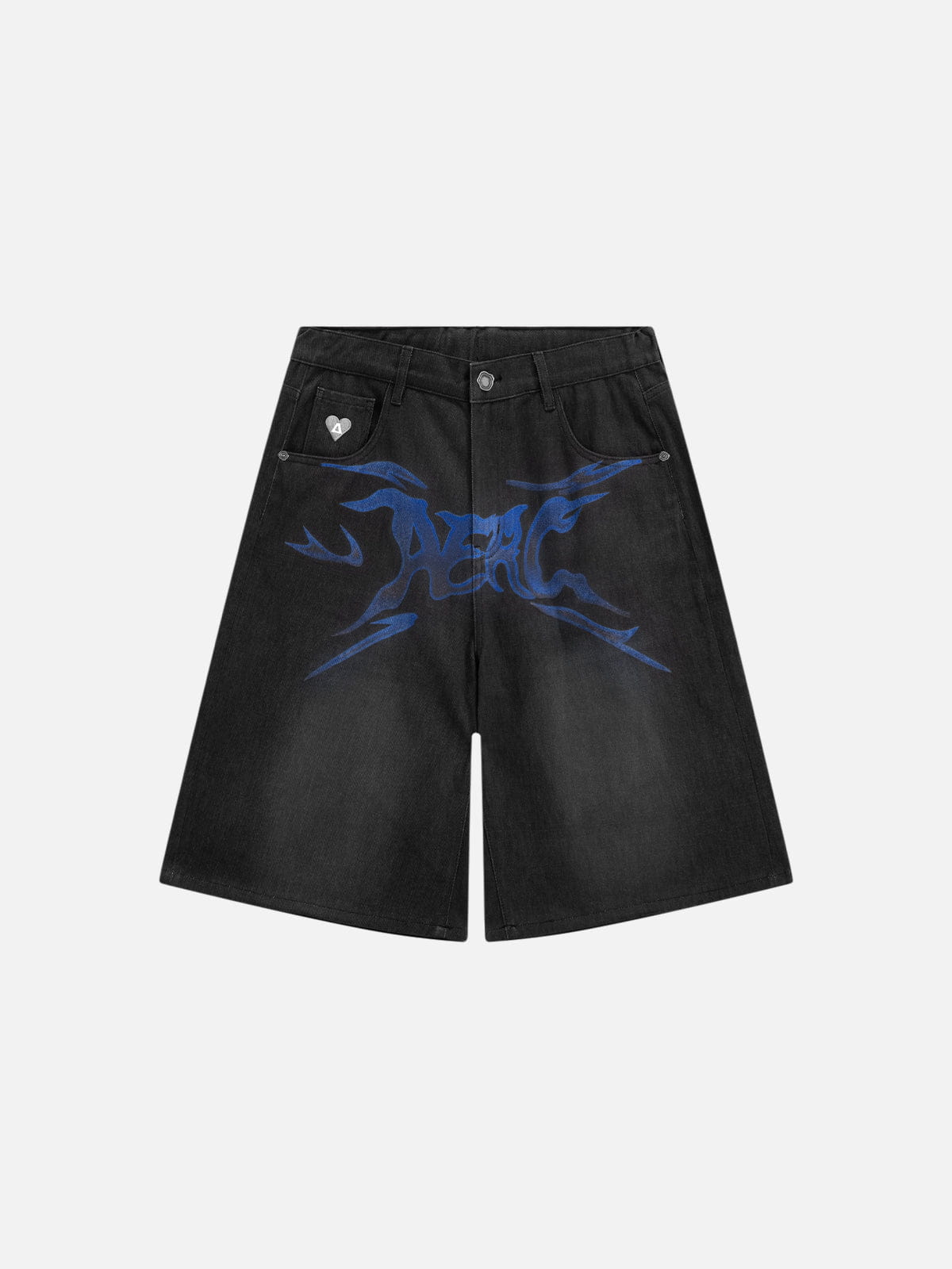 Aelfric Eden Flame Graphic Jorts