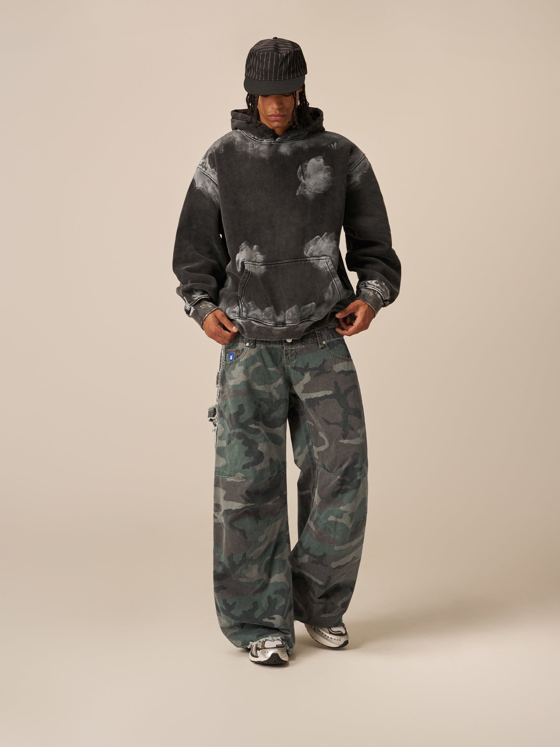 Alternative view of Aelfric Eden Baggy Barrel Camo Pants
