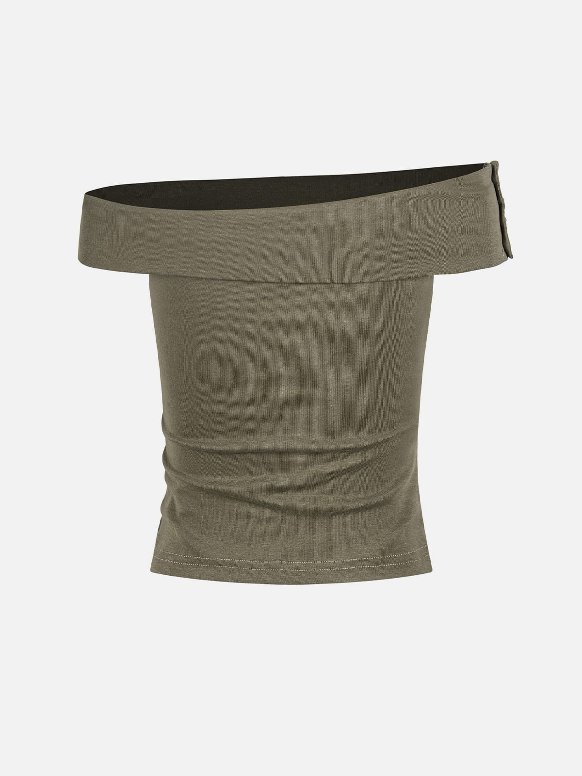 Alternative view of Aelfric Eden Camo Studded Off-Shoulder Tube Top