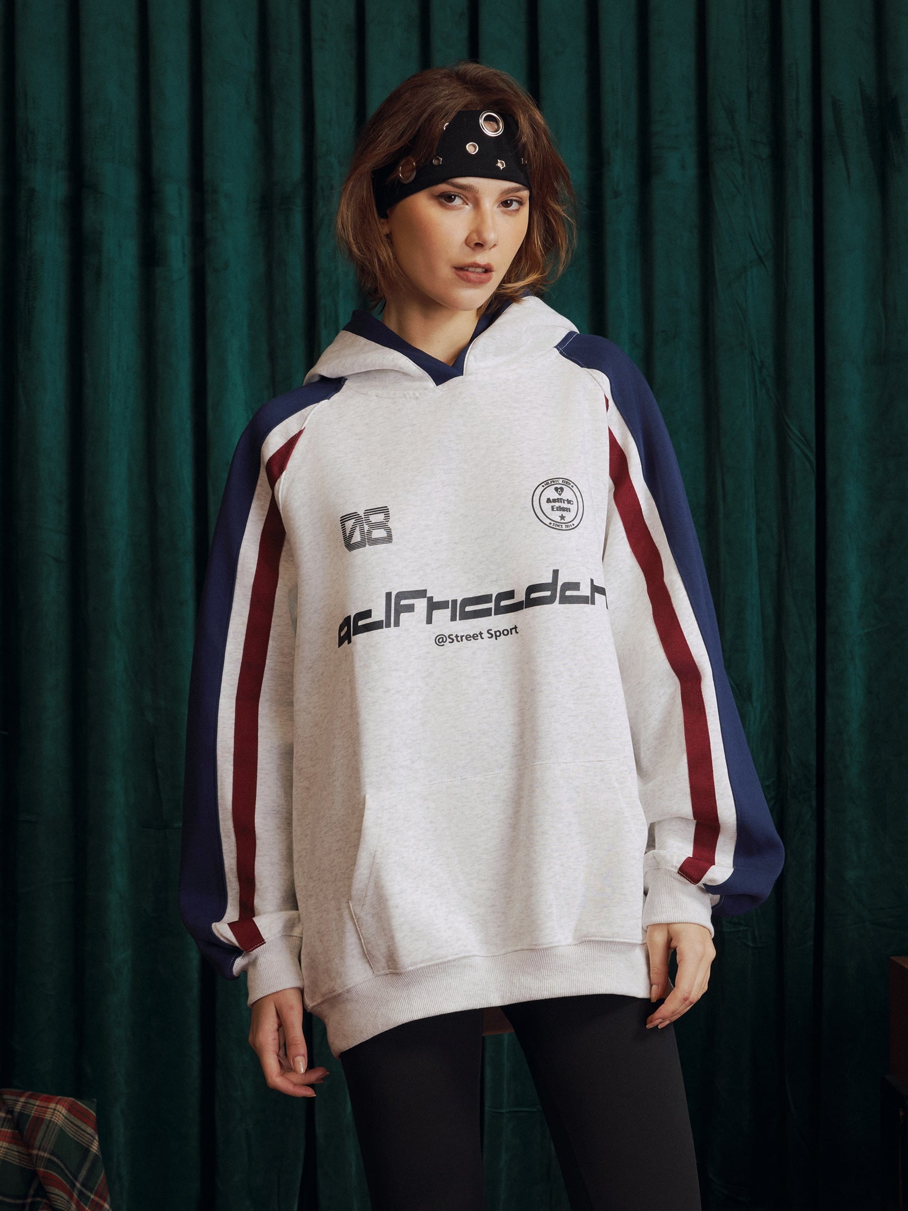 Alternative view of Aelfric Eden Racing Stripe Hoodie