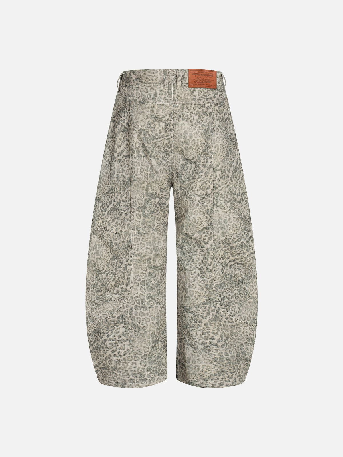 Alternative view of Aelfric Eden Baggy Barrel Leopard Jeans