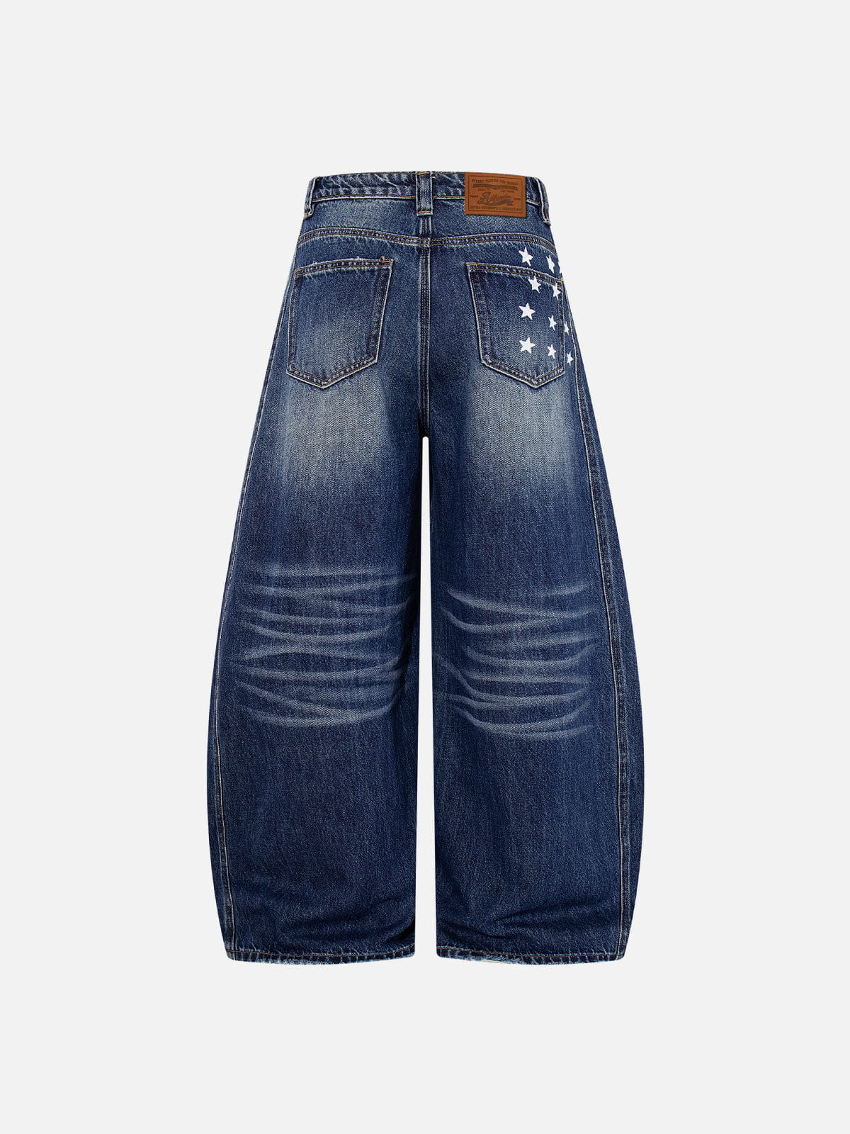 Alternative view of Aelfric Eden Star Print Baggy Barrel Jeans