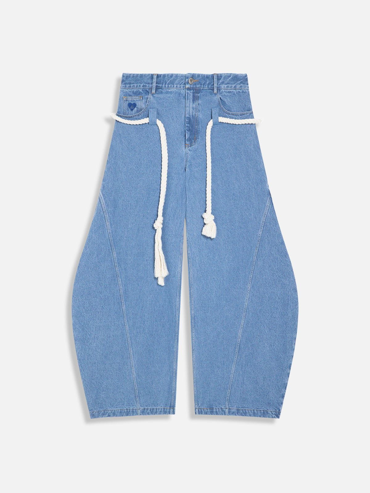 Alternative view of Aelfric Eden Super Baggy Drawstring Waist Jeans