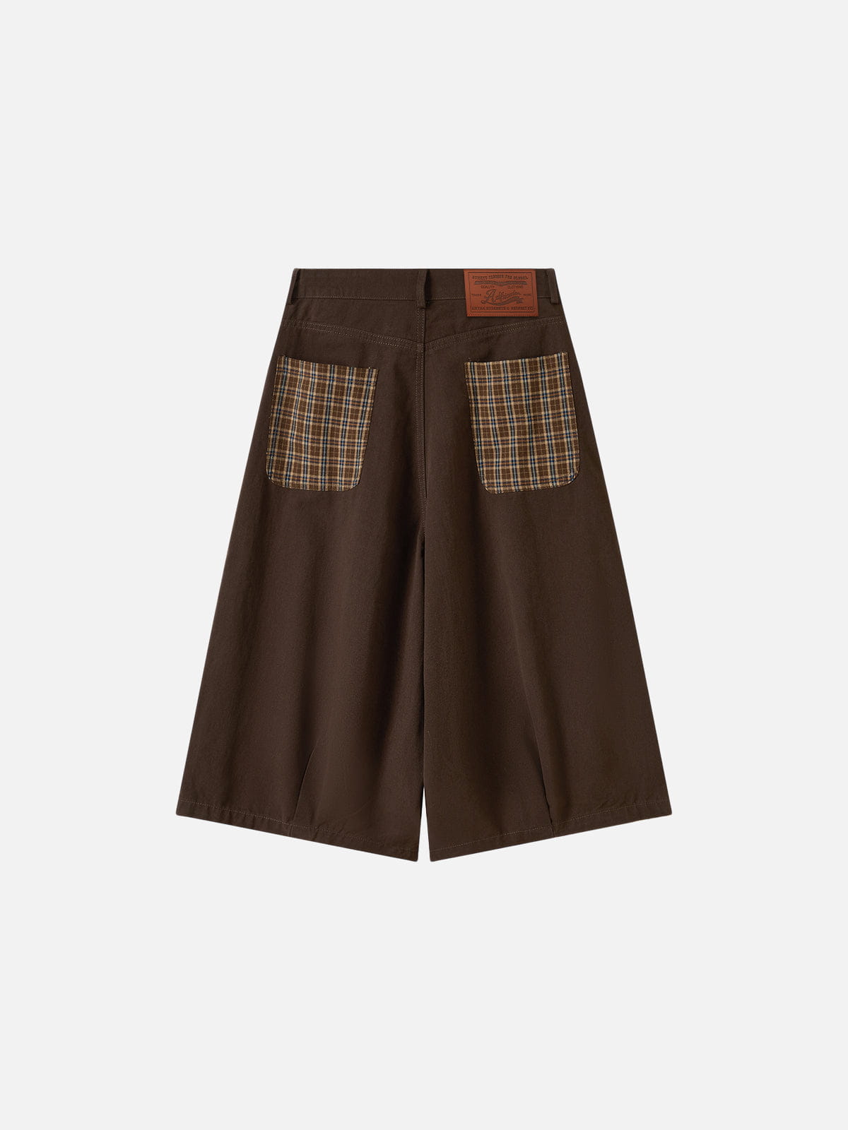 Alternative view of Aelfric Eden Plaid Pocket Jorts