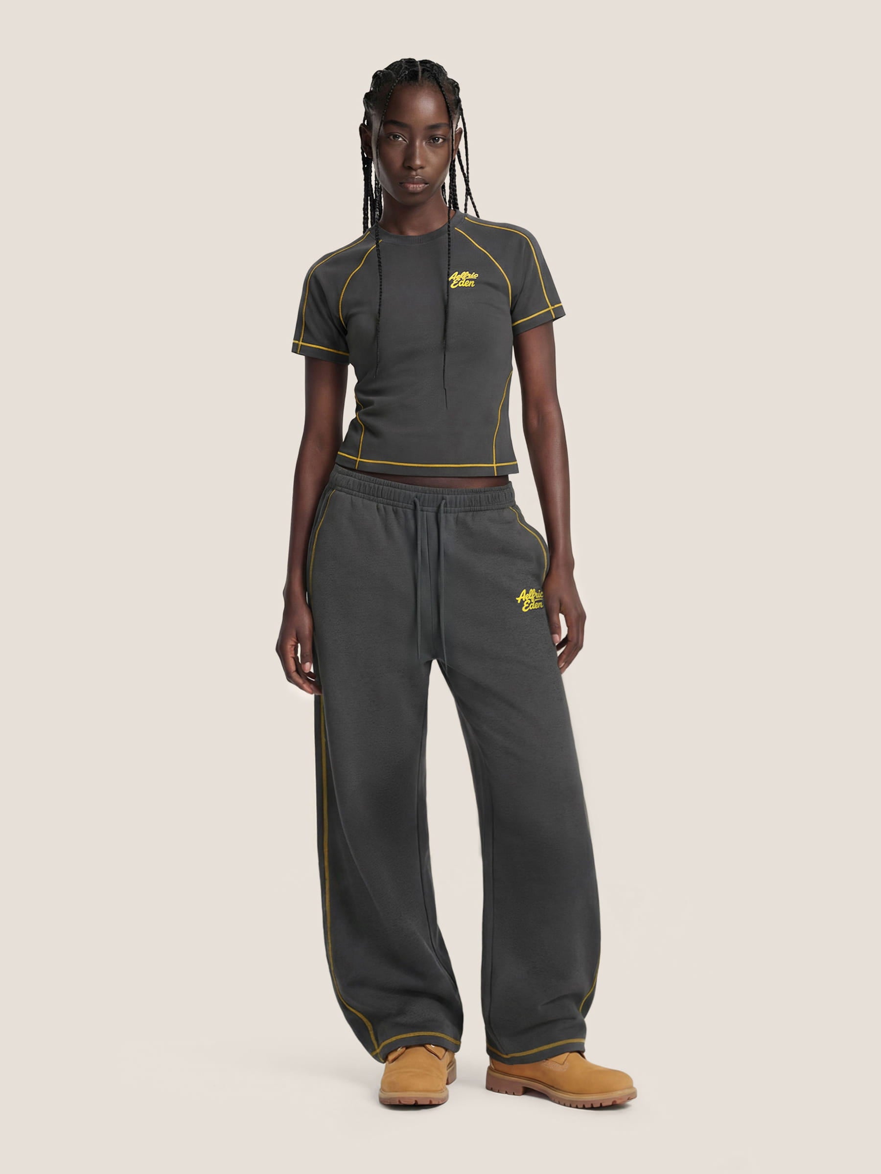 Alternative view of Cloud Slim Sweat Set
