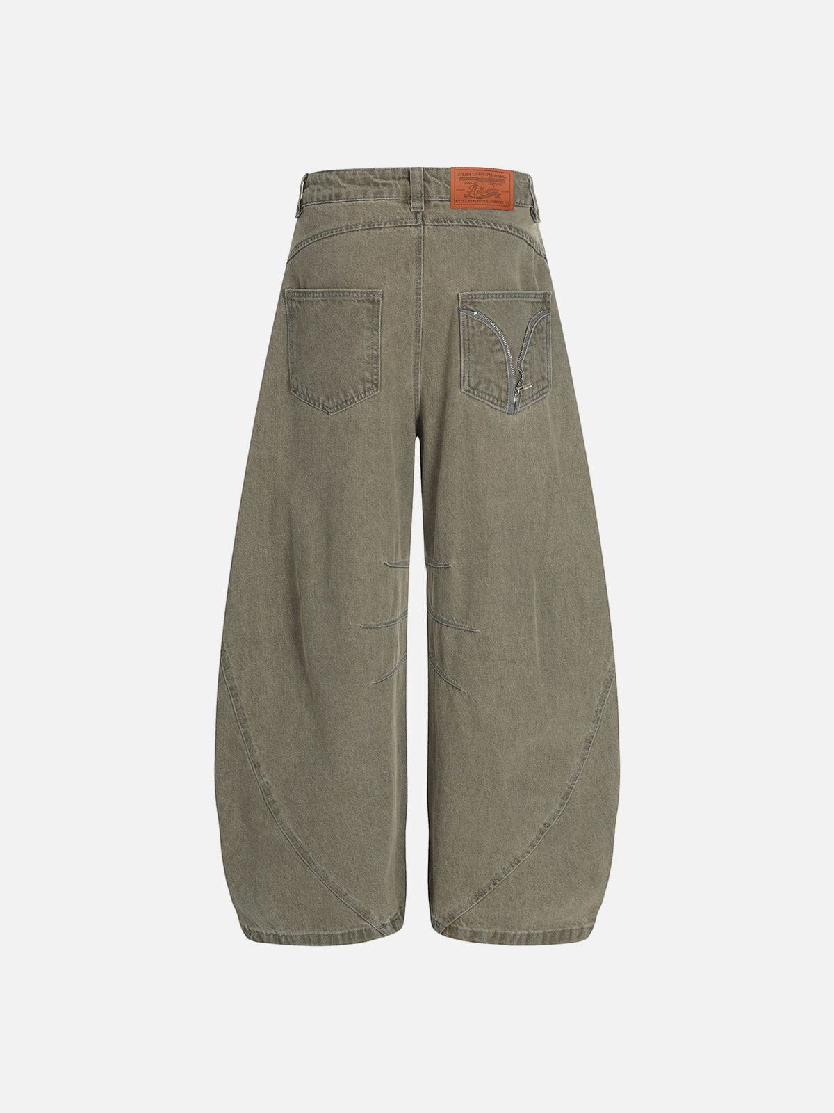 Alternative view of Aelfric Eden Pocket Graphic Baggy Barrel Jeans