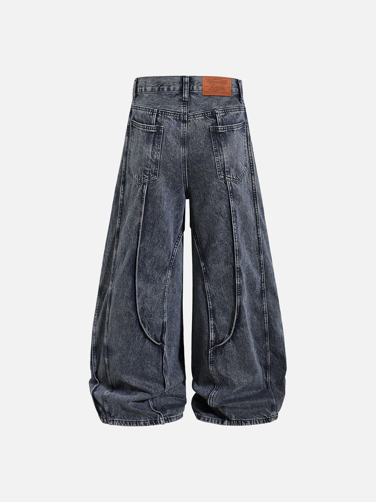 Alternative view of Aelfric Eden Pleated Baggy Barrel Jeans