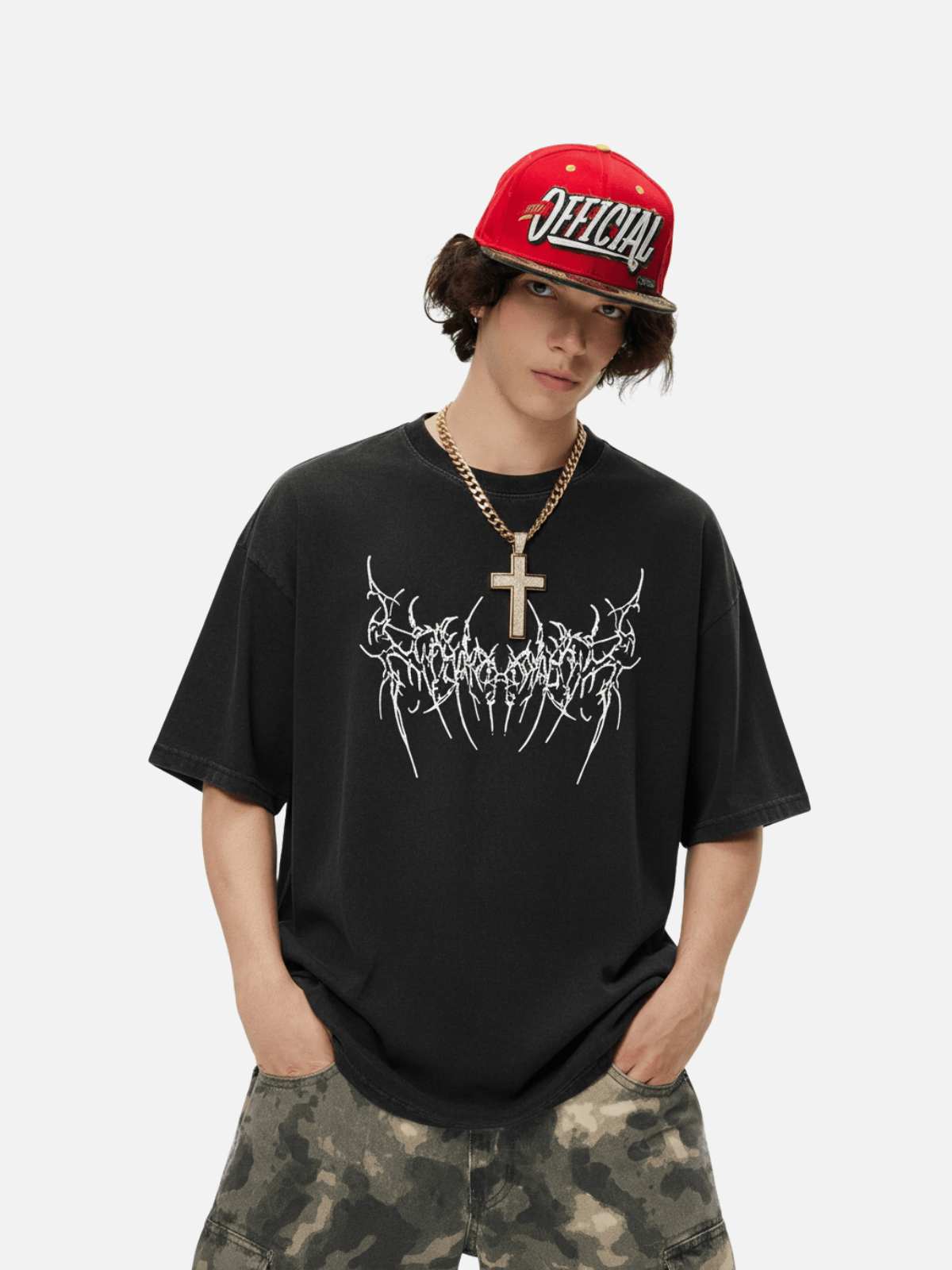 Aelfric Eden Thorn Emblem Washed Tee