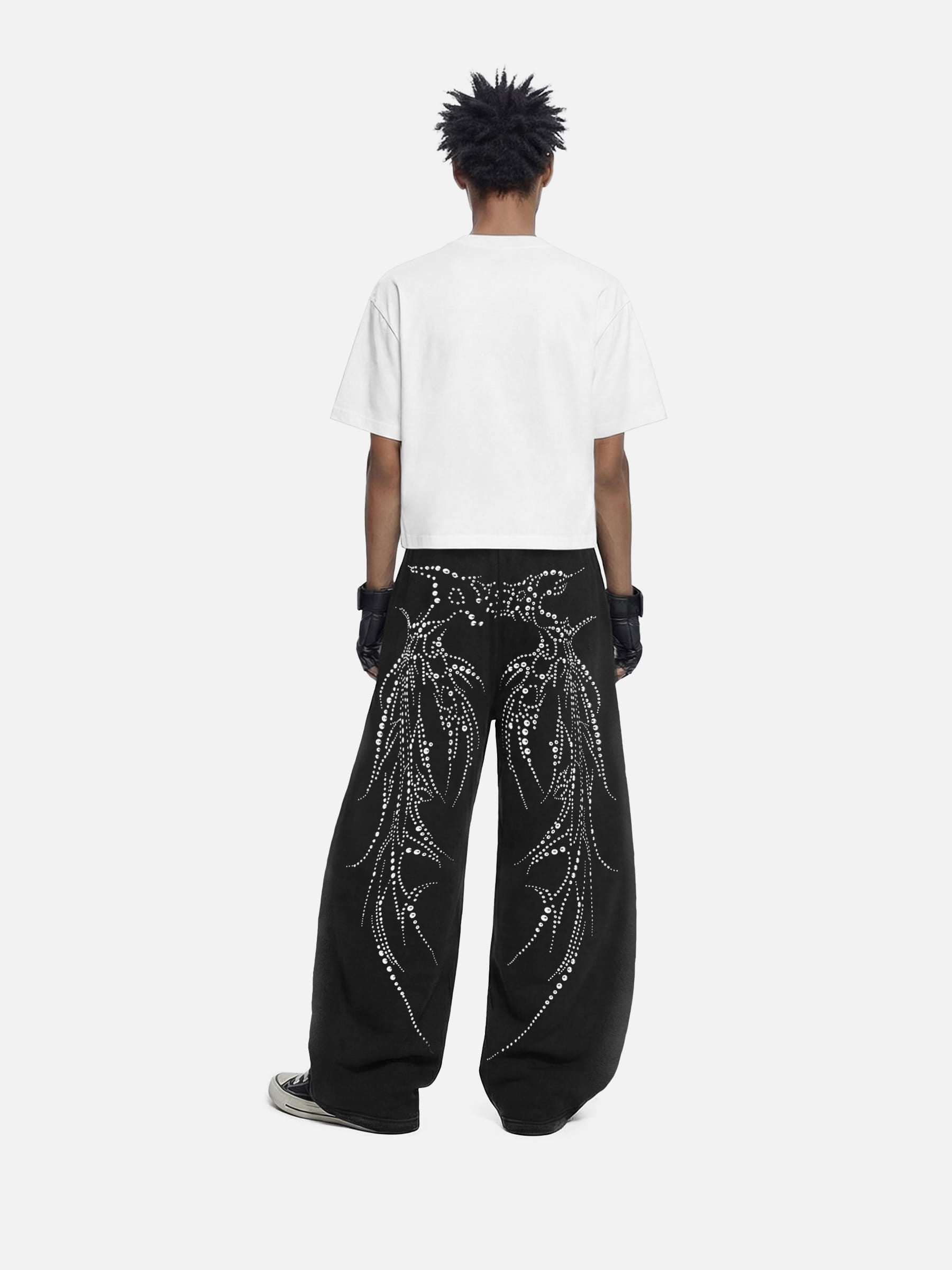 [Pre-Order] Aelfric Eden Rhinestone Baggy Barrel Sweatpants