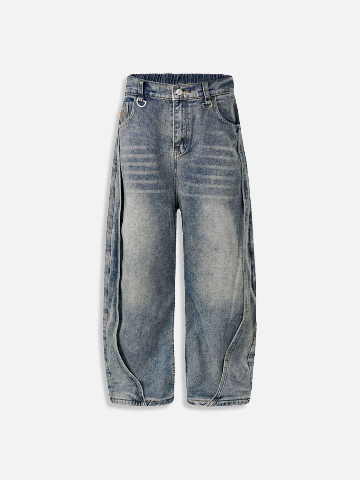 Alternative view of Aelfric Eden Baggy Patchwork Jeans