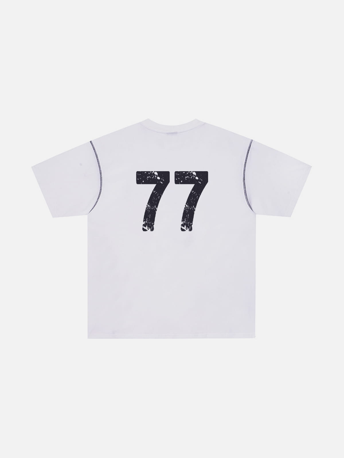 Alternative view of Aelfric Eden Contrast Seam 77 Tee