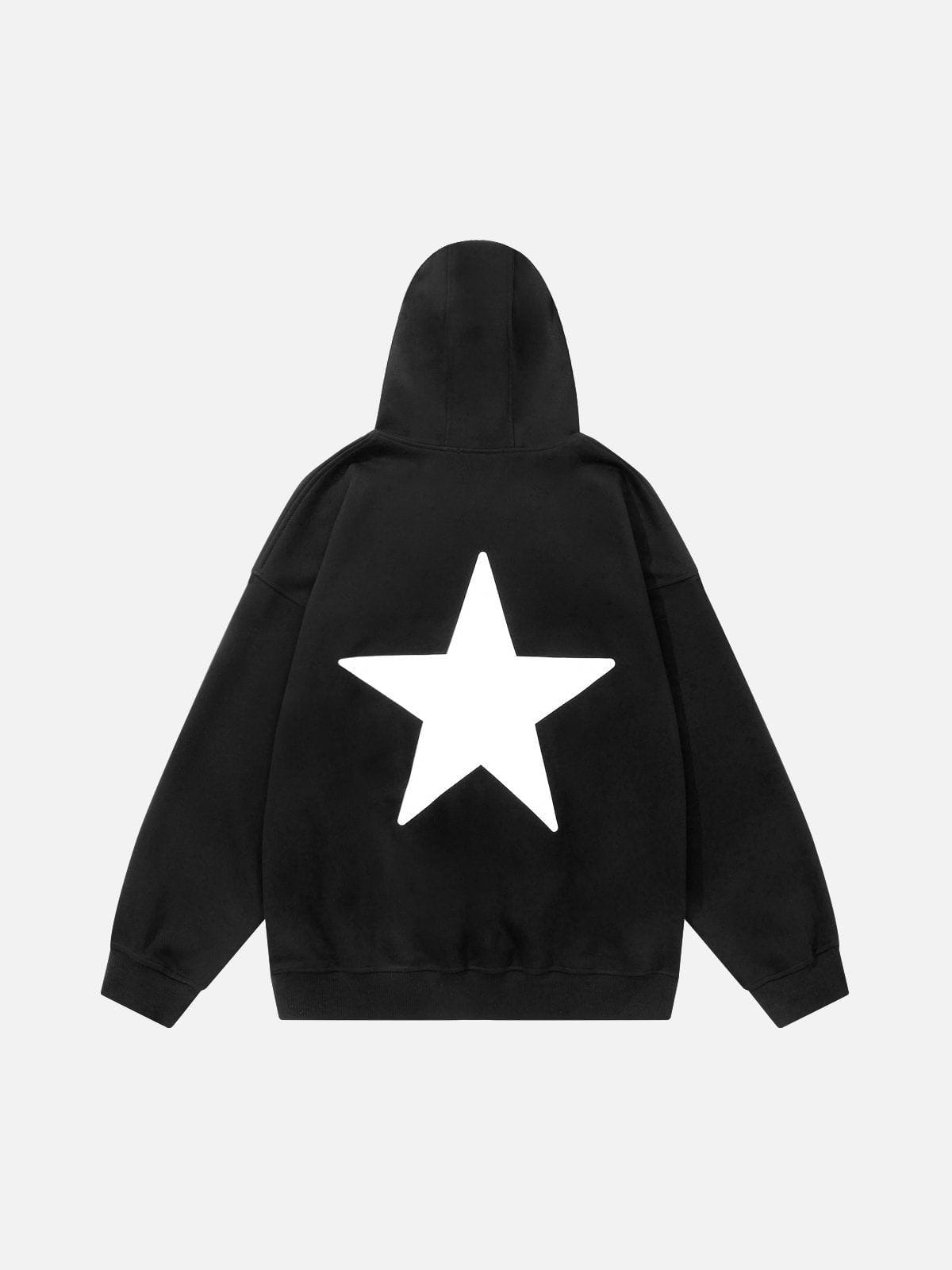 Alternative view of Aelfric Eden Star Graphic Hoodie